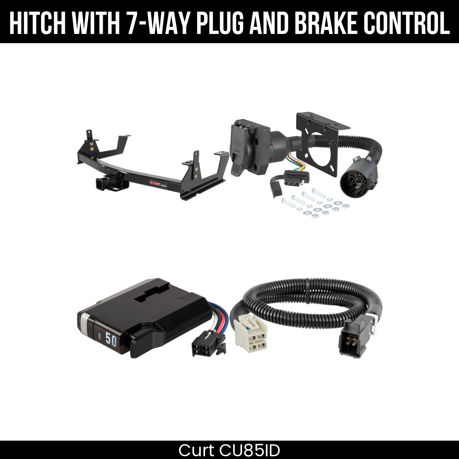 Trailer Hitch , 7-Way , TriFlex NEXT Brake Control