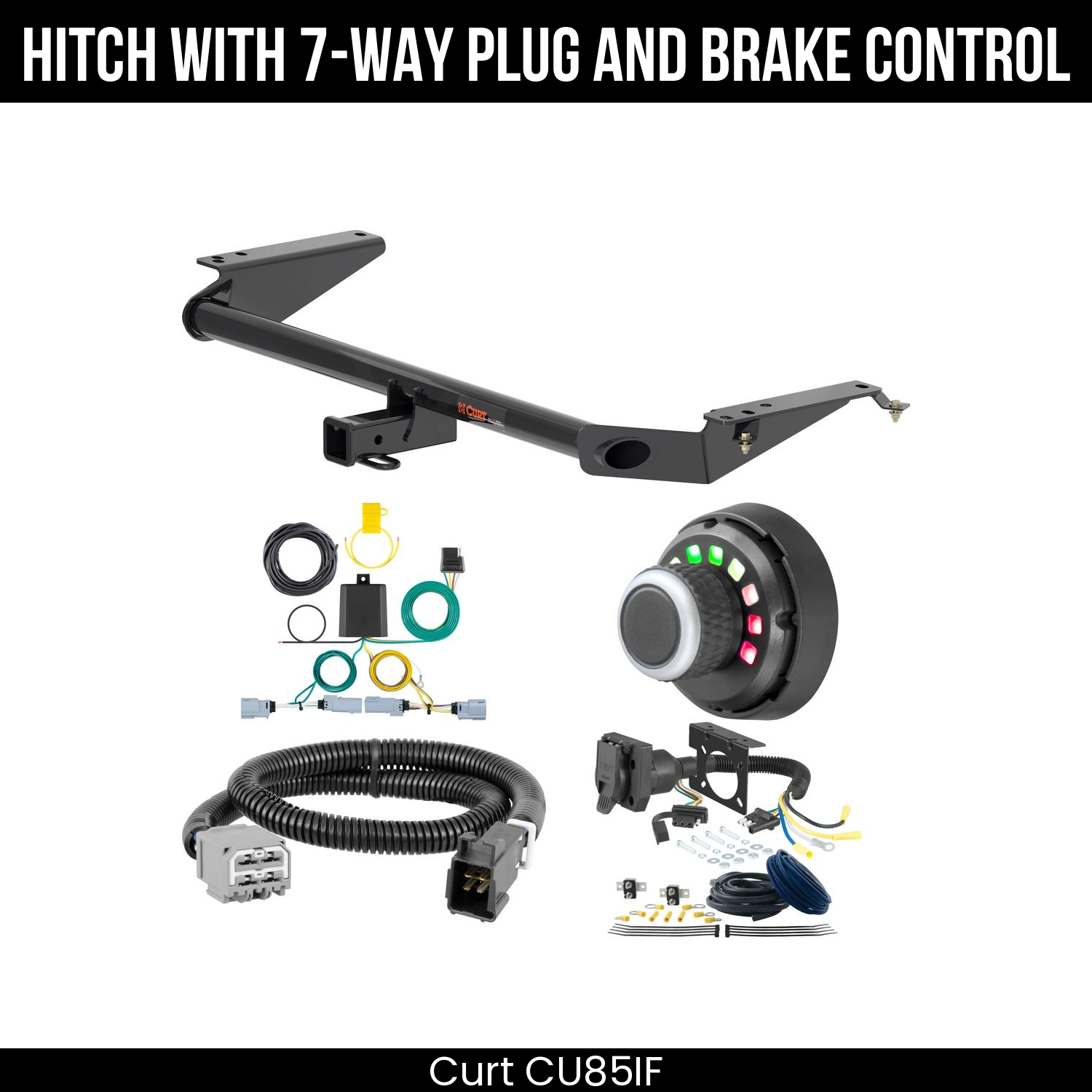 Trailer Hitch , 7-Way , Spectrum Brake Control