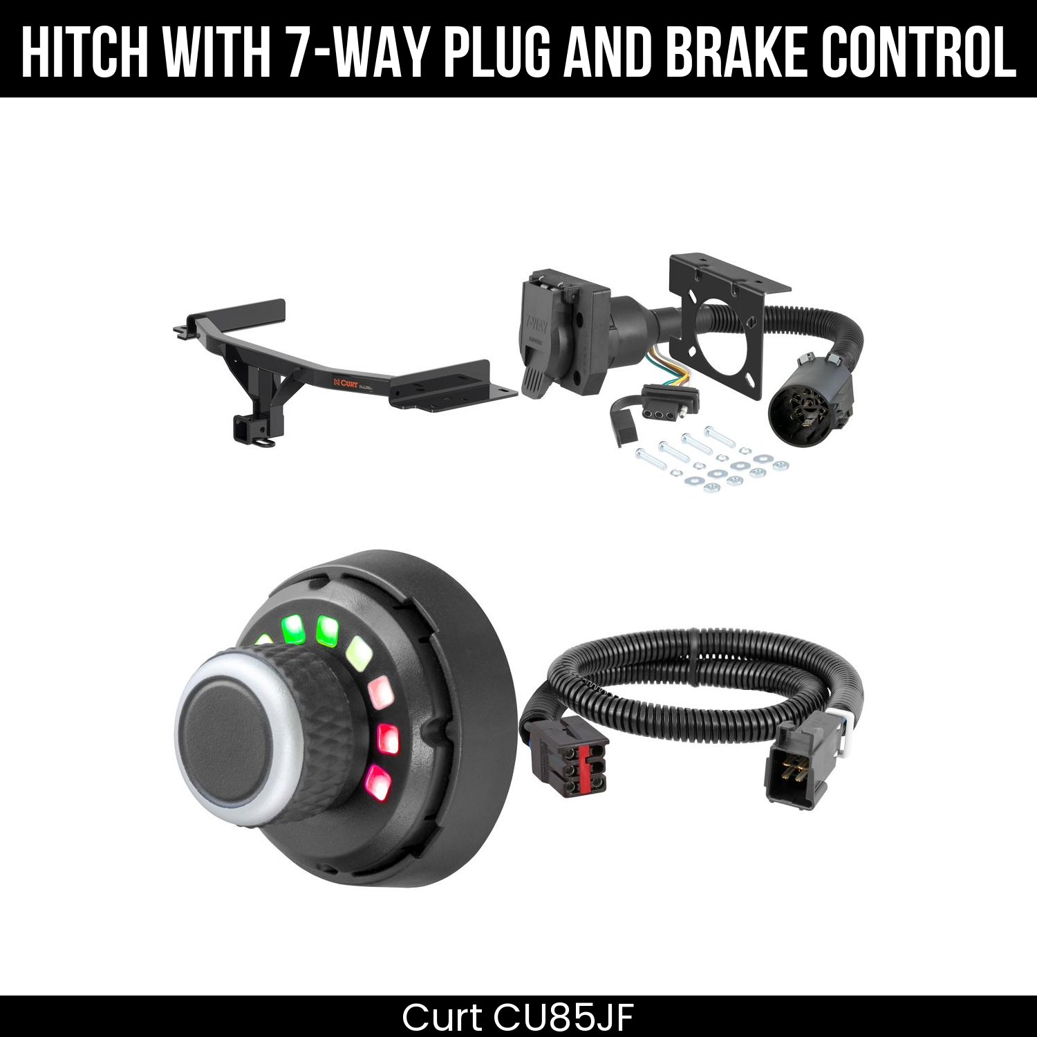 Trailer Hitch , 7-Way , Spectrum Brake Control
