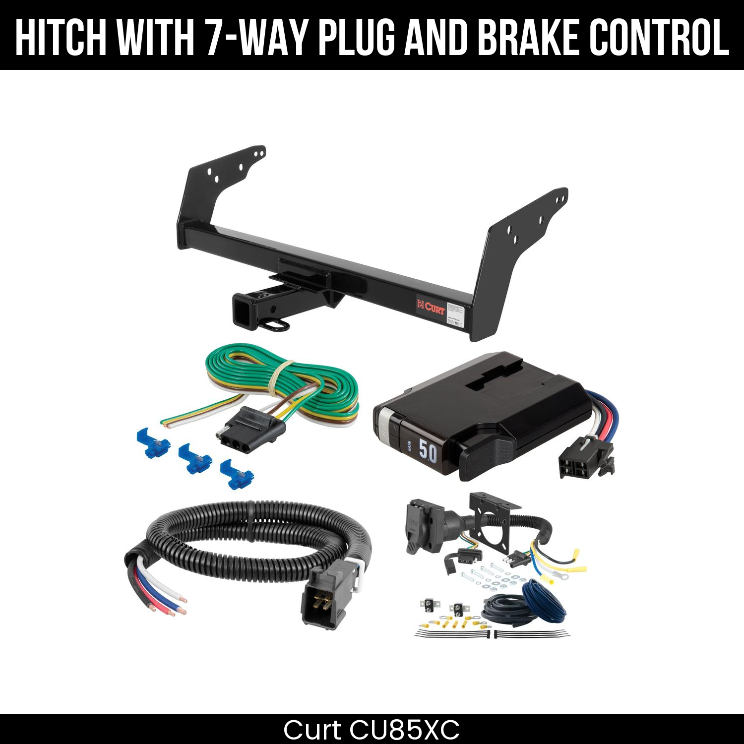 Trailer Hitch , 7-Way , TriFlex NEXT Brake Control