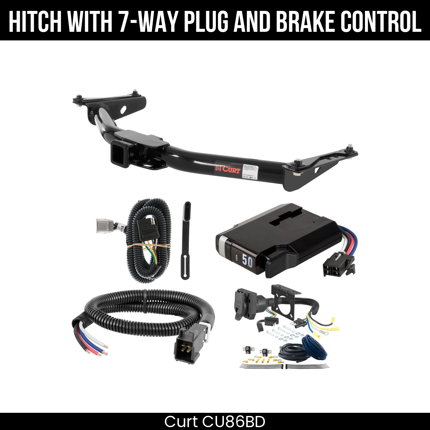 Trailer Hitch , 7-Way , TriFlex NEXT Brake Control