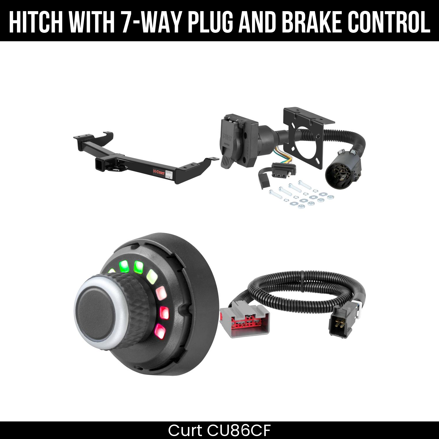 Trailer Hitch , 7-Way , Spectrum Brake Control