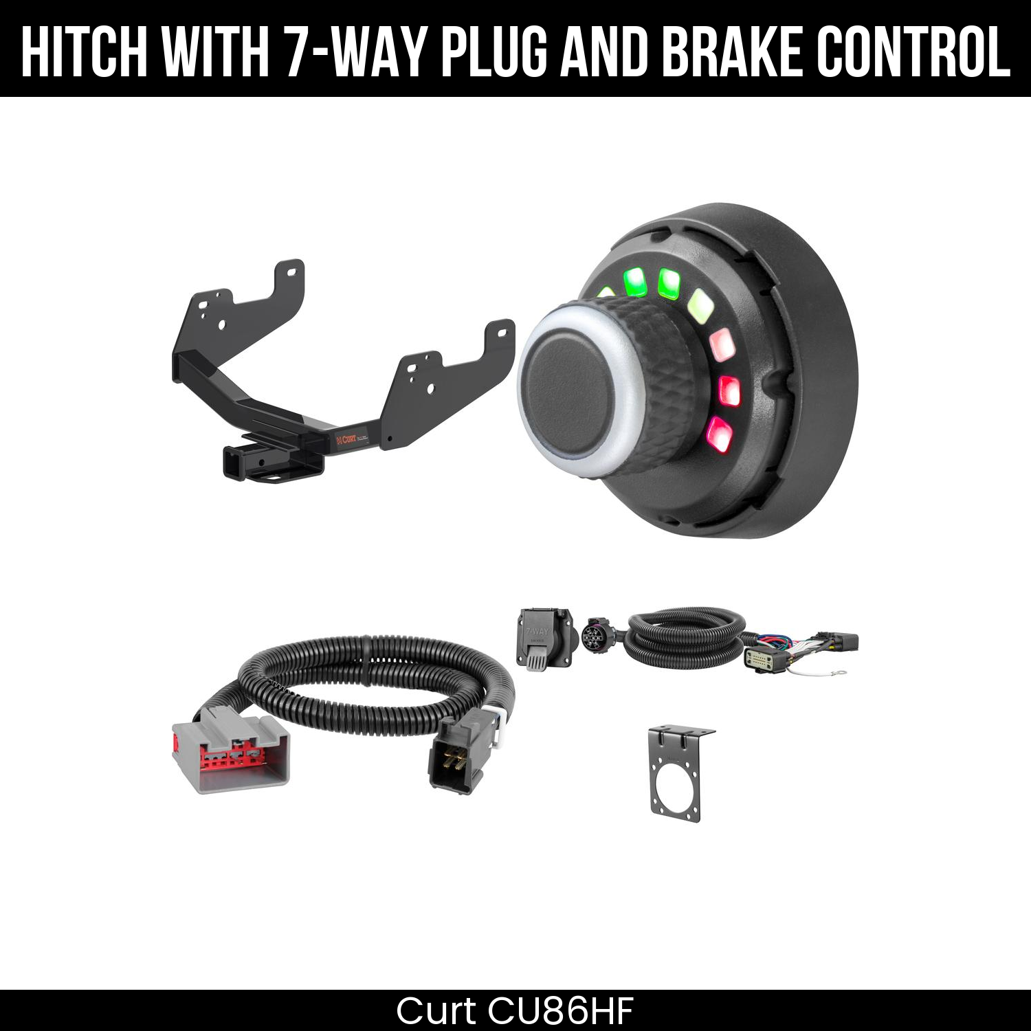 Trailer Hitch , 7-Way , Spectrum Brake Control