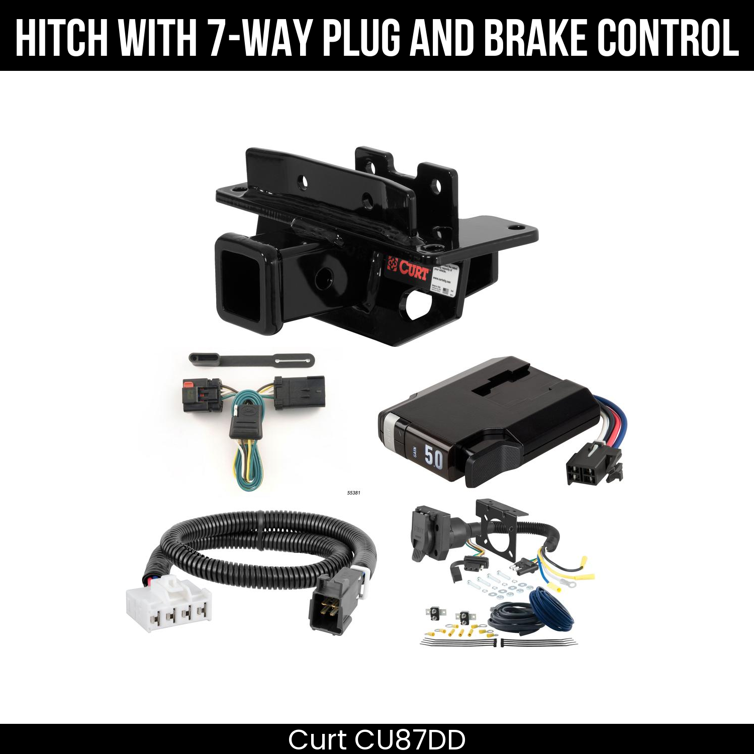 Trailer Hitch , 7-Way , TriFlex NEXT Brake Control