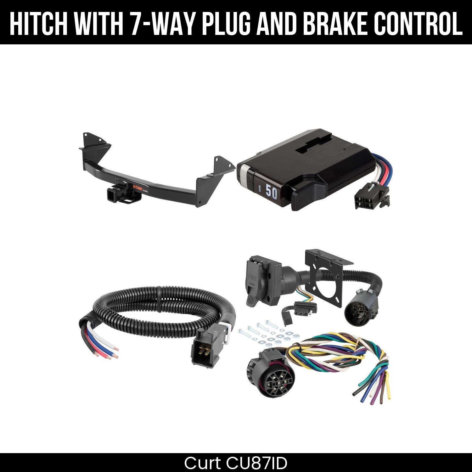 Trailer Hitch , 7-Way , TriFlex NEXT Brake Control