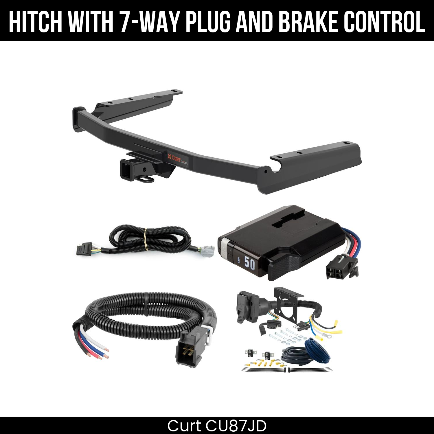 Trailer Hitch , 7-Way , TriFlex NEXT Brake Control