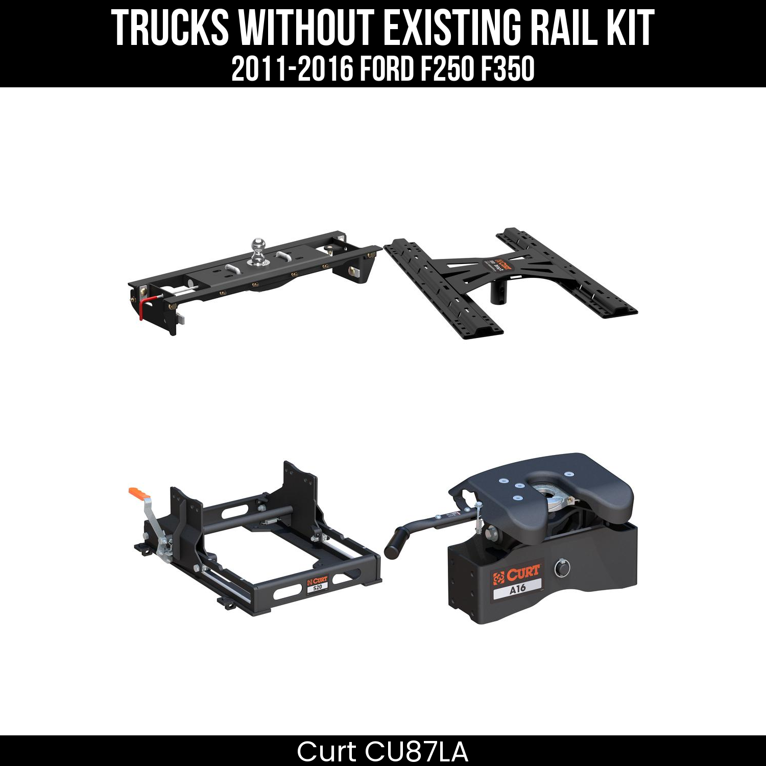 Double Lock EZr Gooseneck Hitch,Double Lock EZr Gooseneck Install Brackets,X5 Gooseneck-5th Wheel Adapter,S20 5th Wheel Slider 20K,A16 5th Wheel Hitch Head