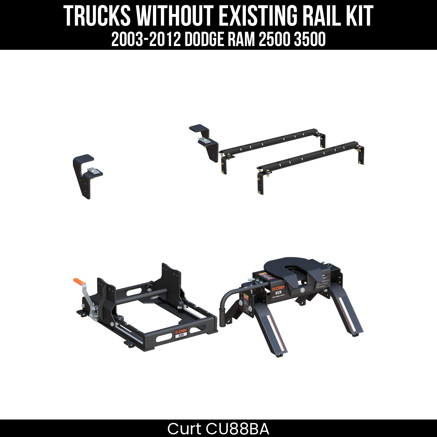 Semi-Custom 5th Wheel Brackets,Universal 5th Wheel Base Rails,S20 5th Wheel Slider 20K,Replacement Base Legs,E16 5th Wheel Hitch Head