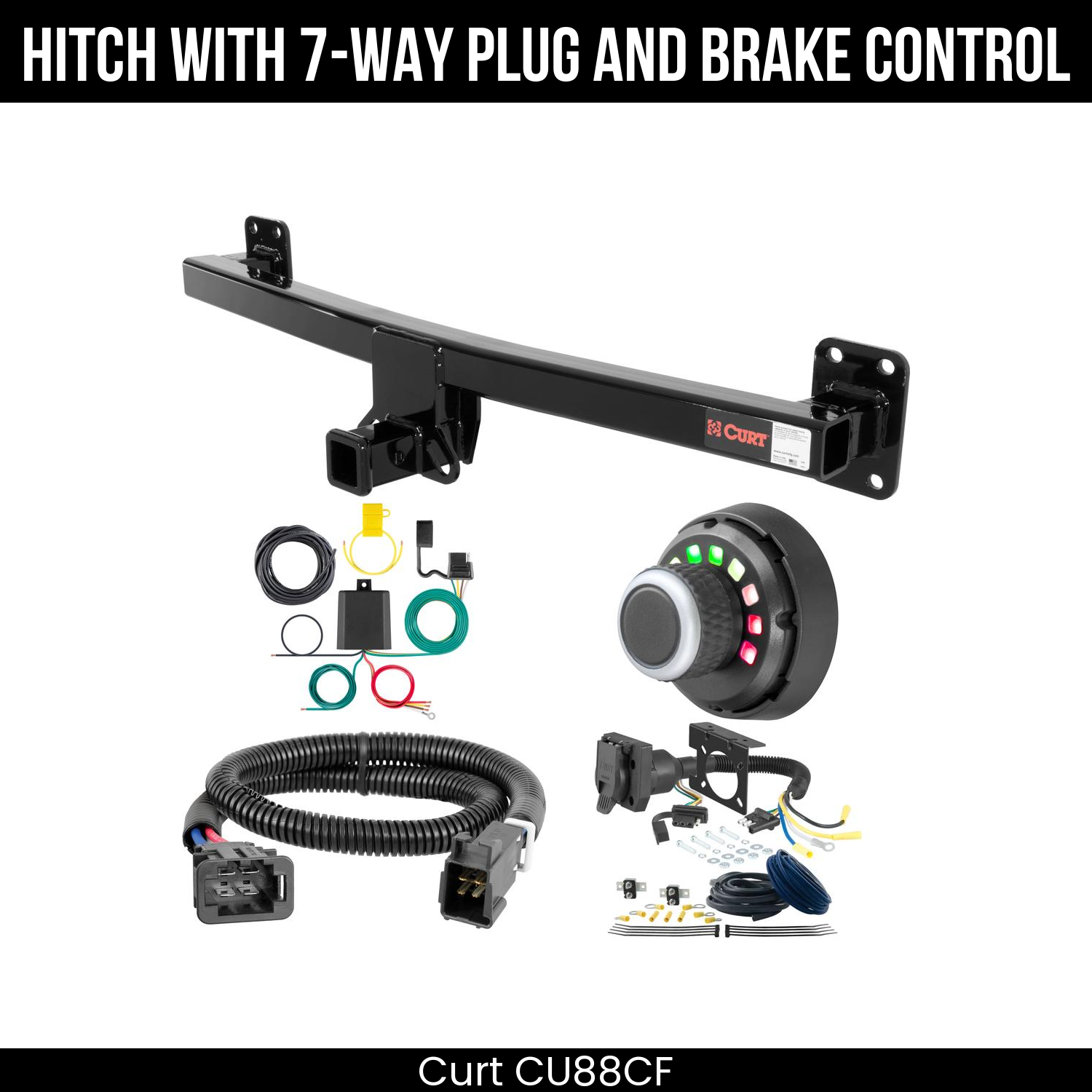 Trailer Hitch , 7-Way , Spectrum Brake Control