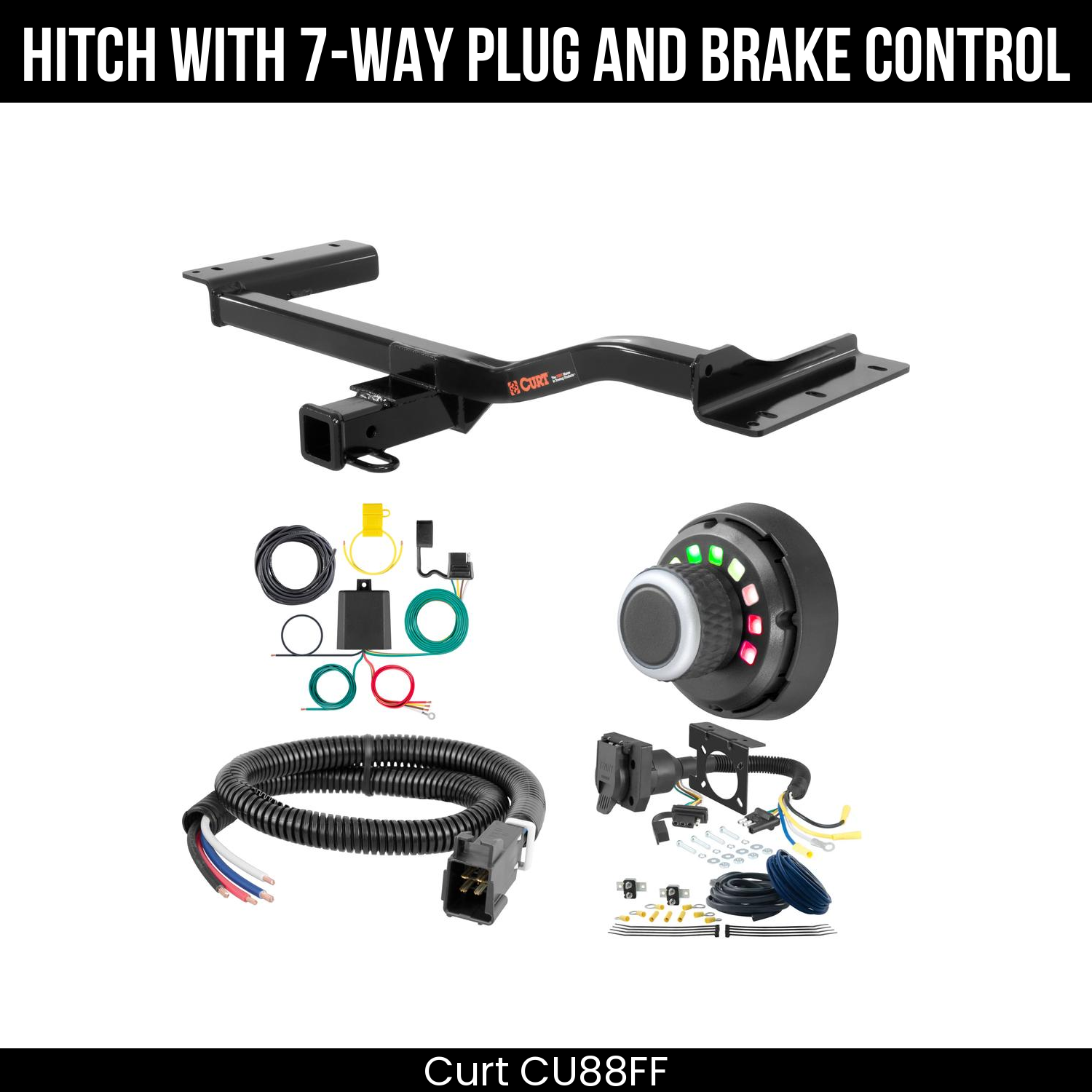 Trailer Hitch , 7-Way , Spectrum Brake Control