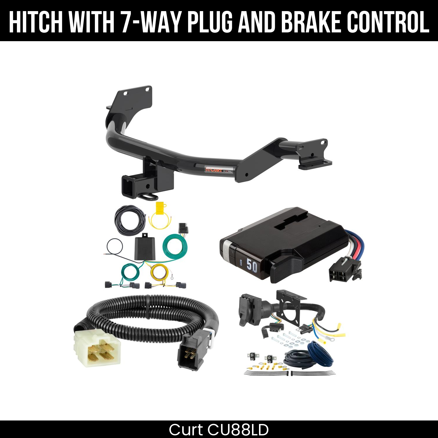 Trailer Hitch , 7-Way , TriFlex NEXT Brake Control