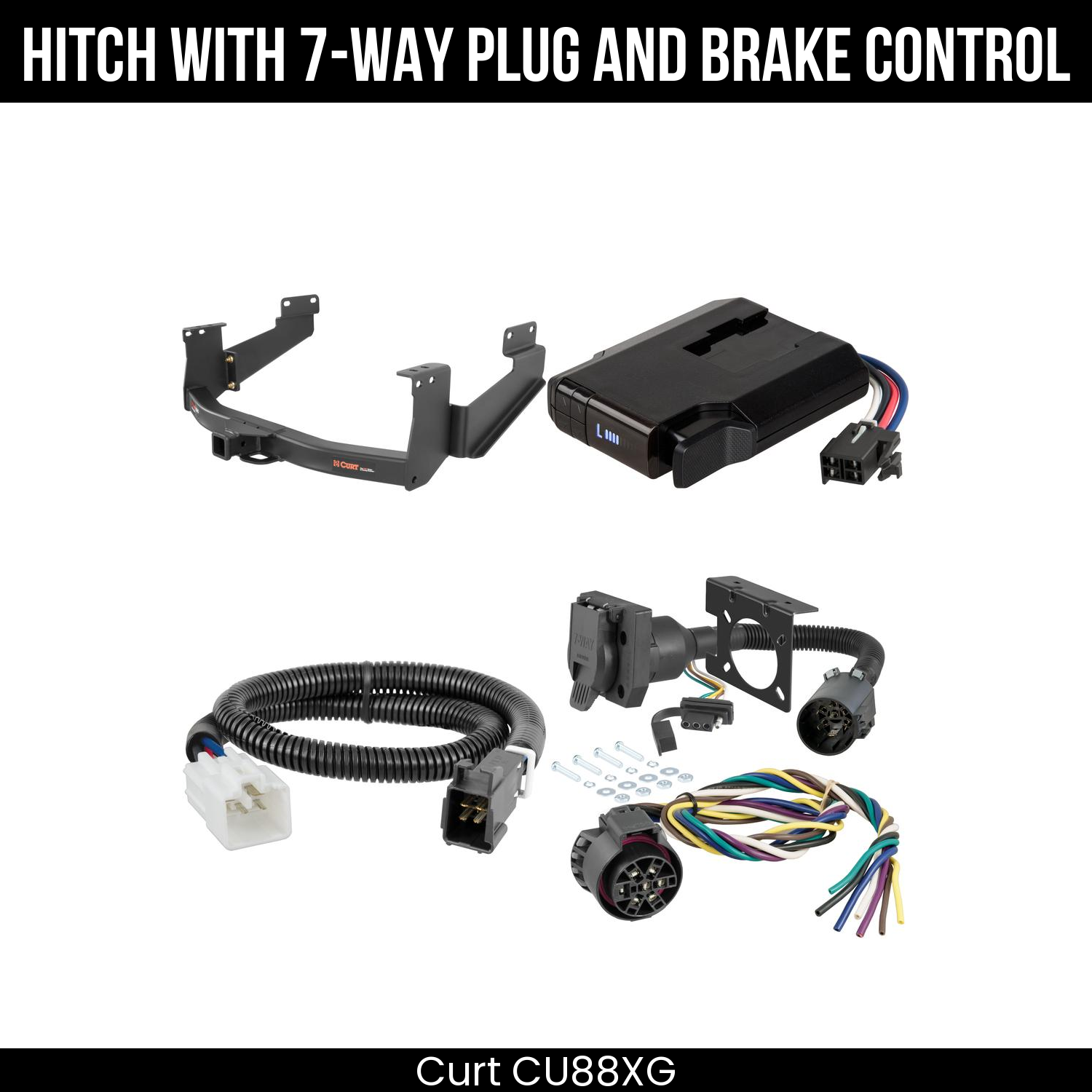 Trailer Hitch , 7-Way , Venturer Brake Control