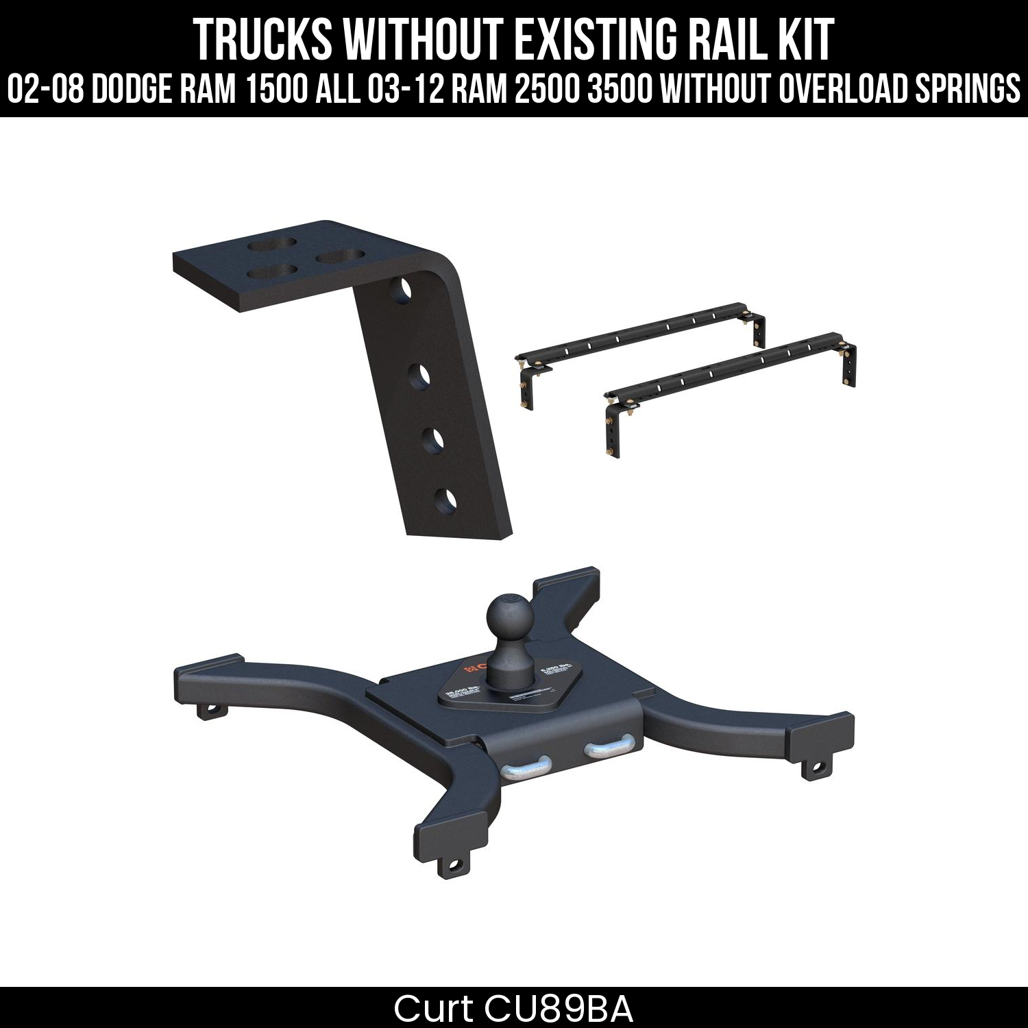 Semi-Custom 5th Wheel Brackets,Universal 5th Wheel Base Rails,Spyder Gooseneck Hitch