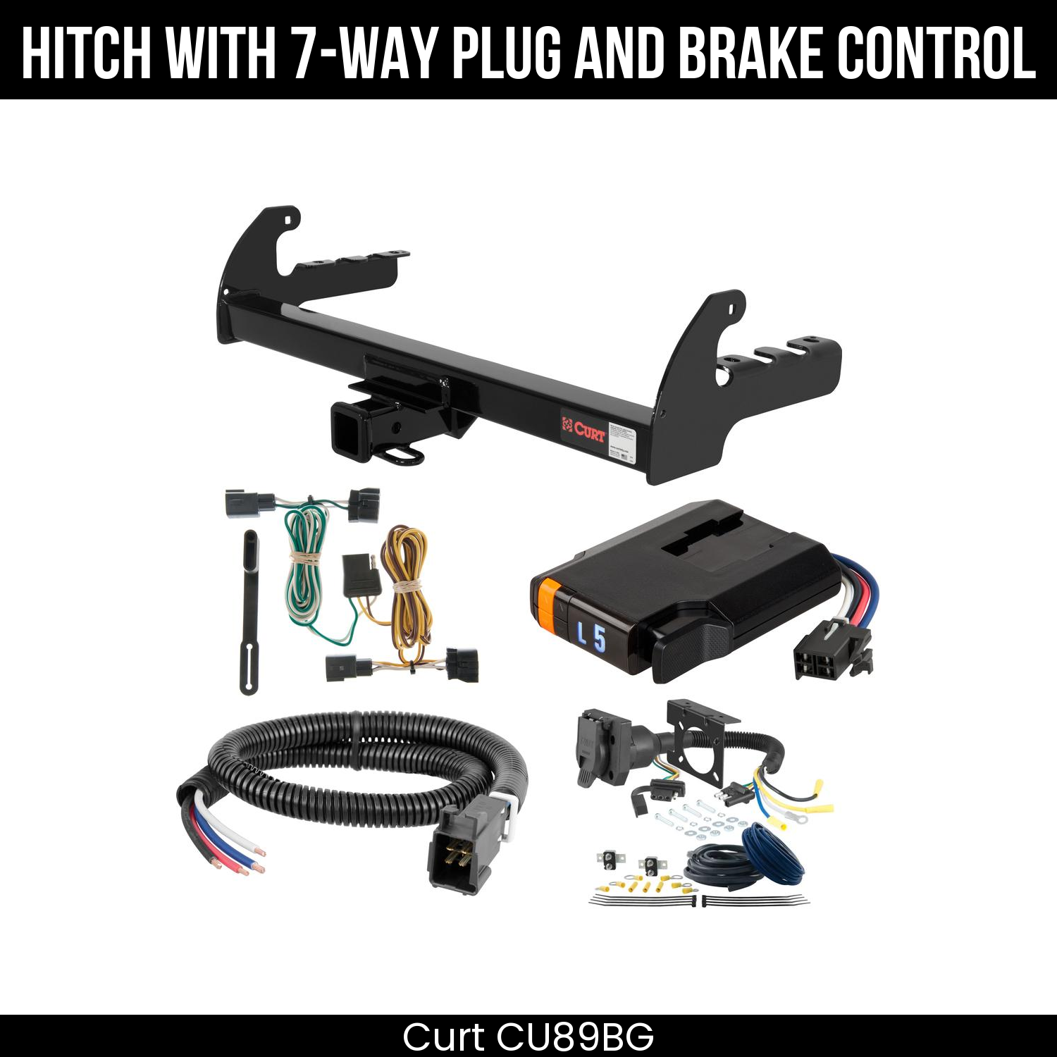 Trailer Hitch , 7-Way , Discovery Next Brake Control