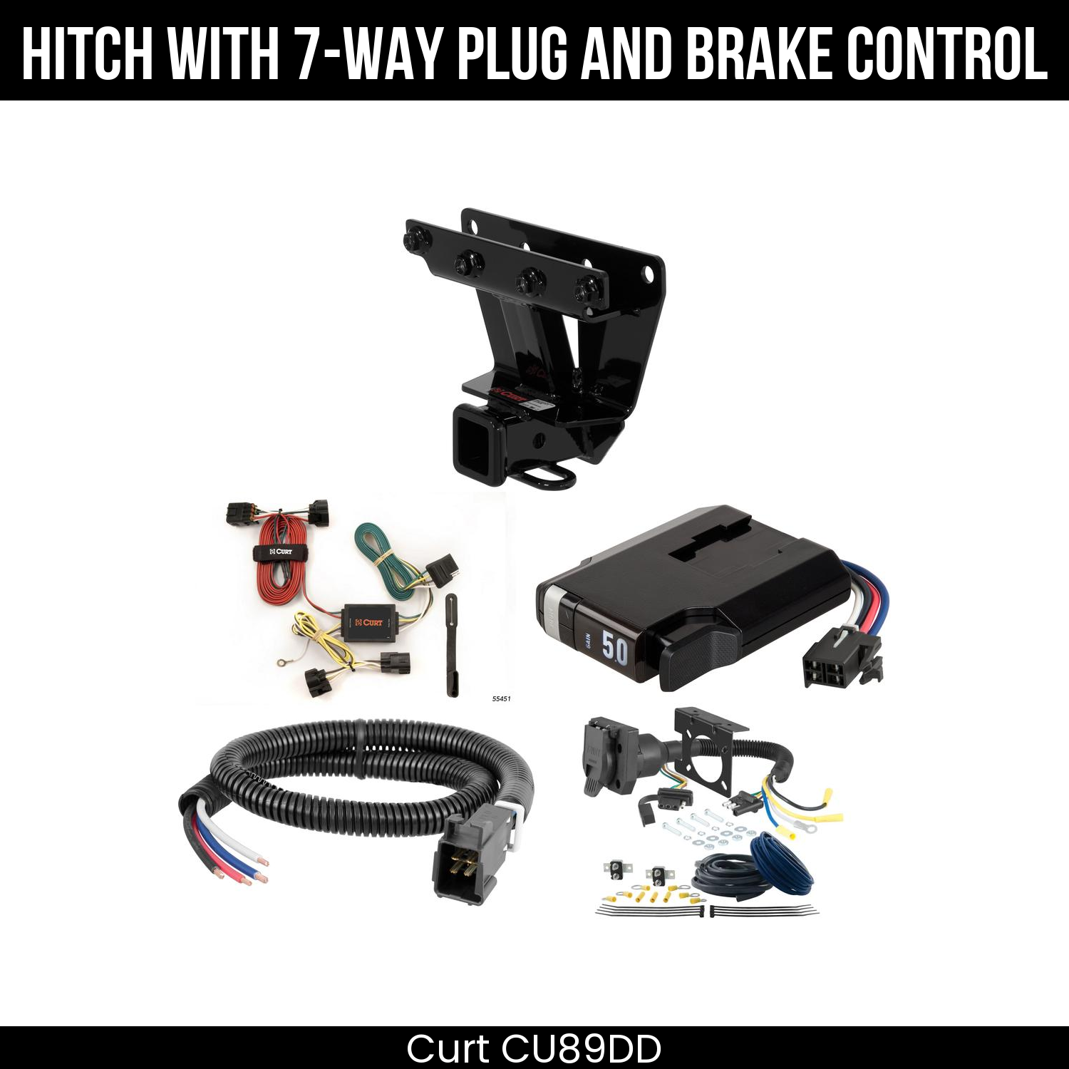 Trailer Hitch , 7-Way , TriFlex NEXT Brake Control