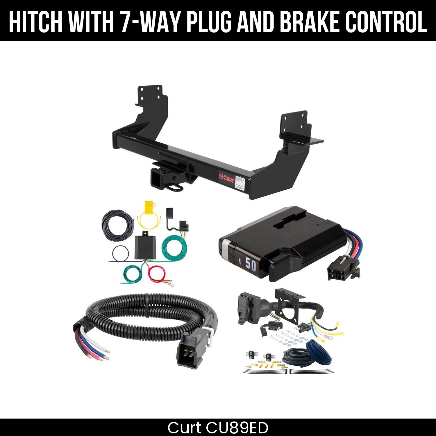 Trailer Hitch , 7-Way , TriFlex NEXT Brake Control