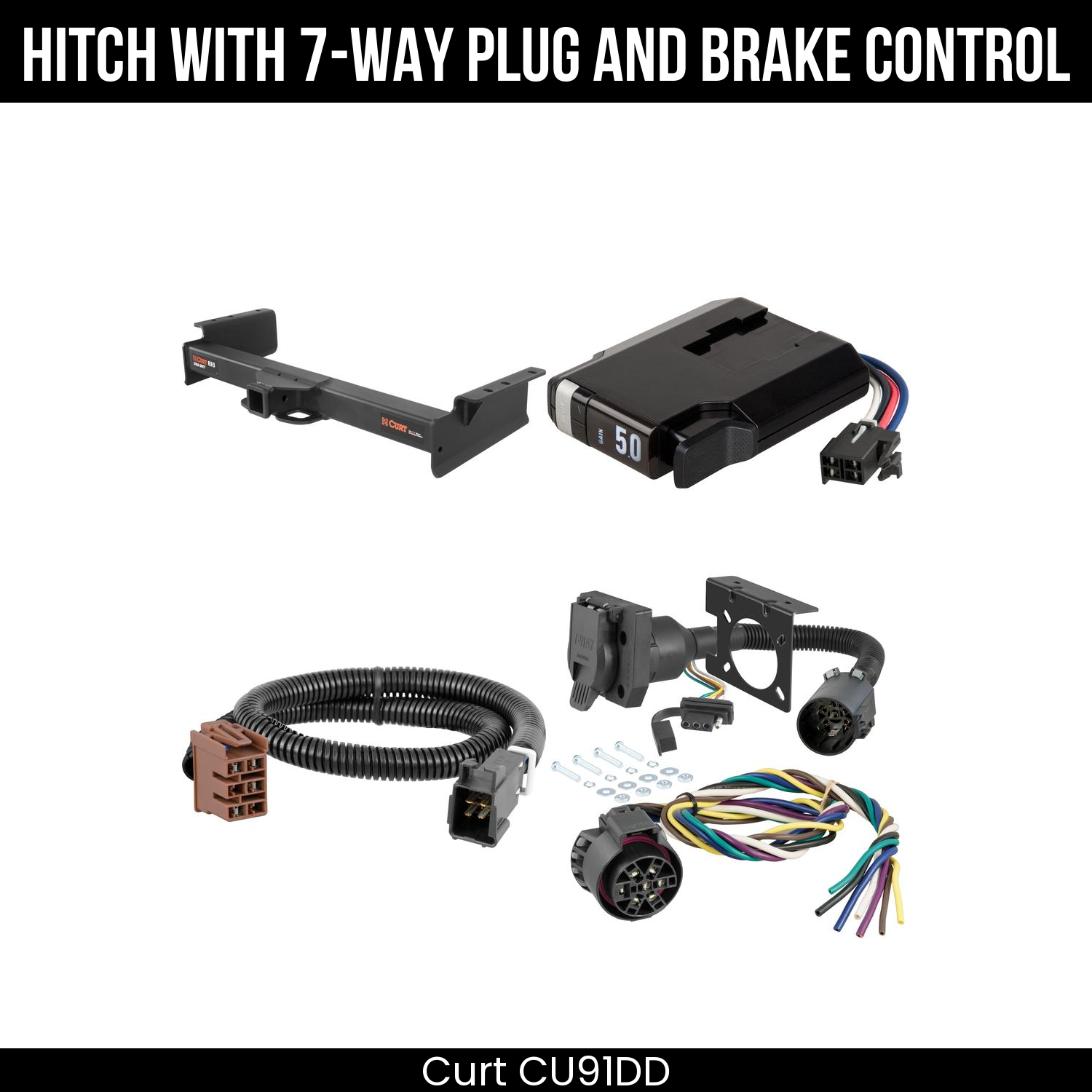 Trailer Hitch , 7-Way , TriFlex NEXT Brake Control