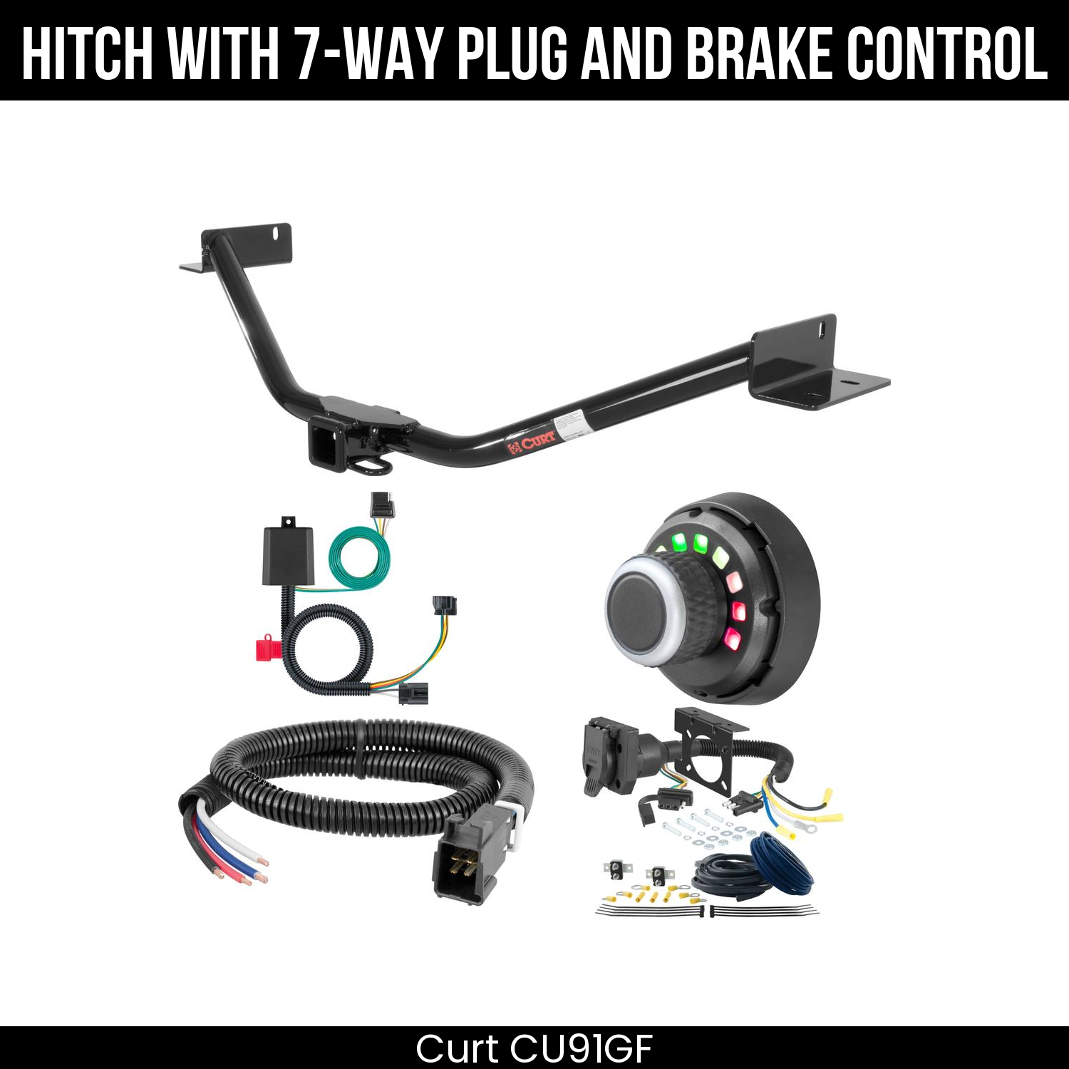 Trailer Hitch , 7-Way , Spectrum Brake Control