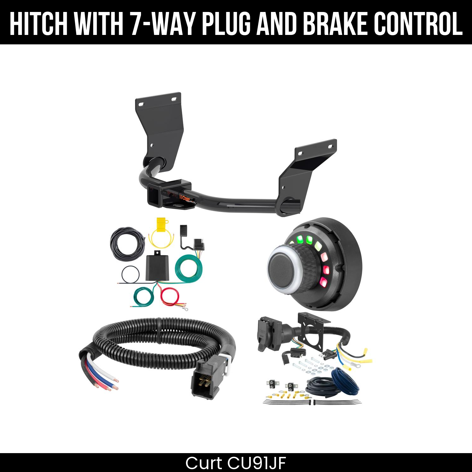 Trailer Hitch , 7-Way , Spectrum Brake Control