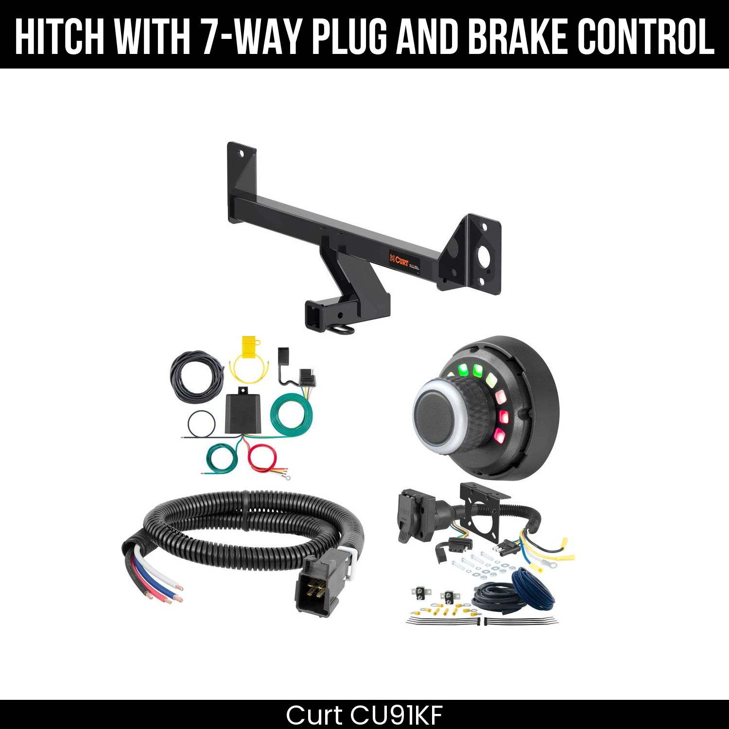 Trailer Hitch , 7-Way , Spectrum Brake Control