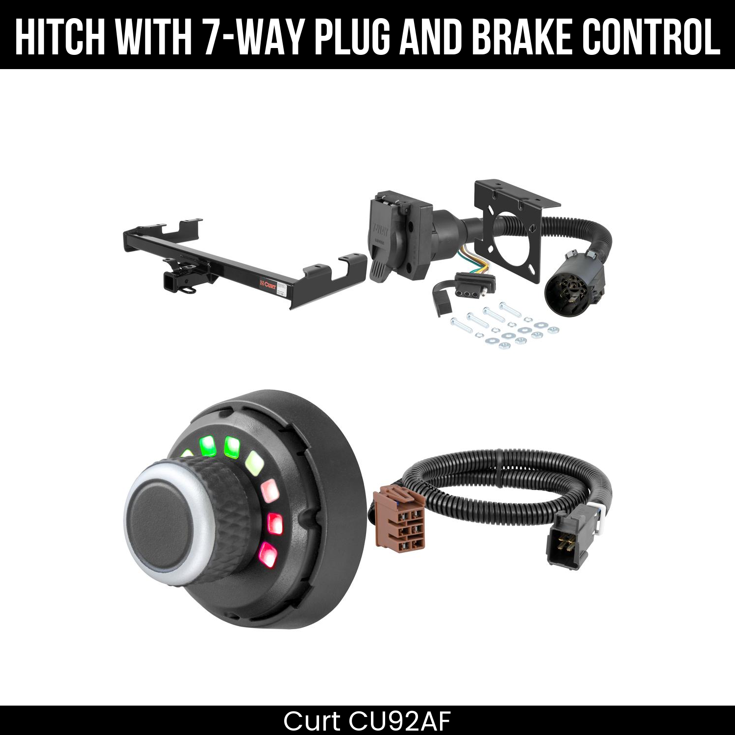 Trailer Hitch , 7-Way , Spectrum Brake Control