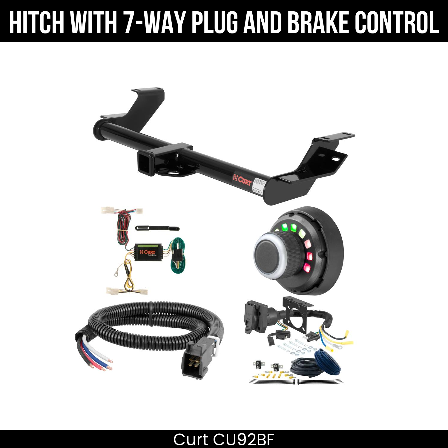 Trailer Hitch , 7-Way , Spectrum Brake Control