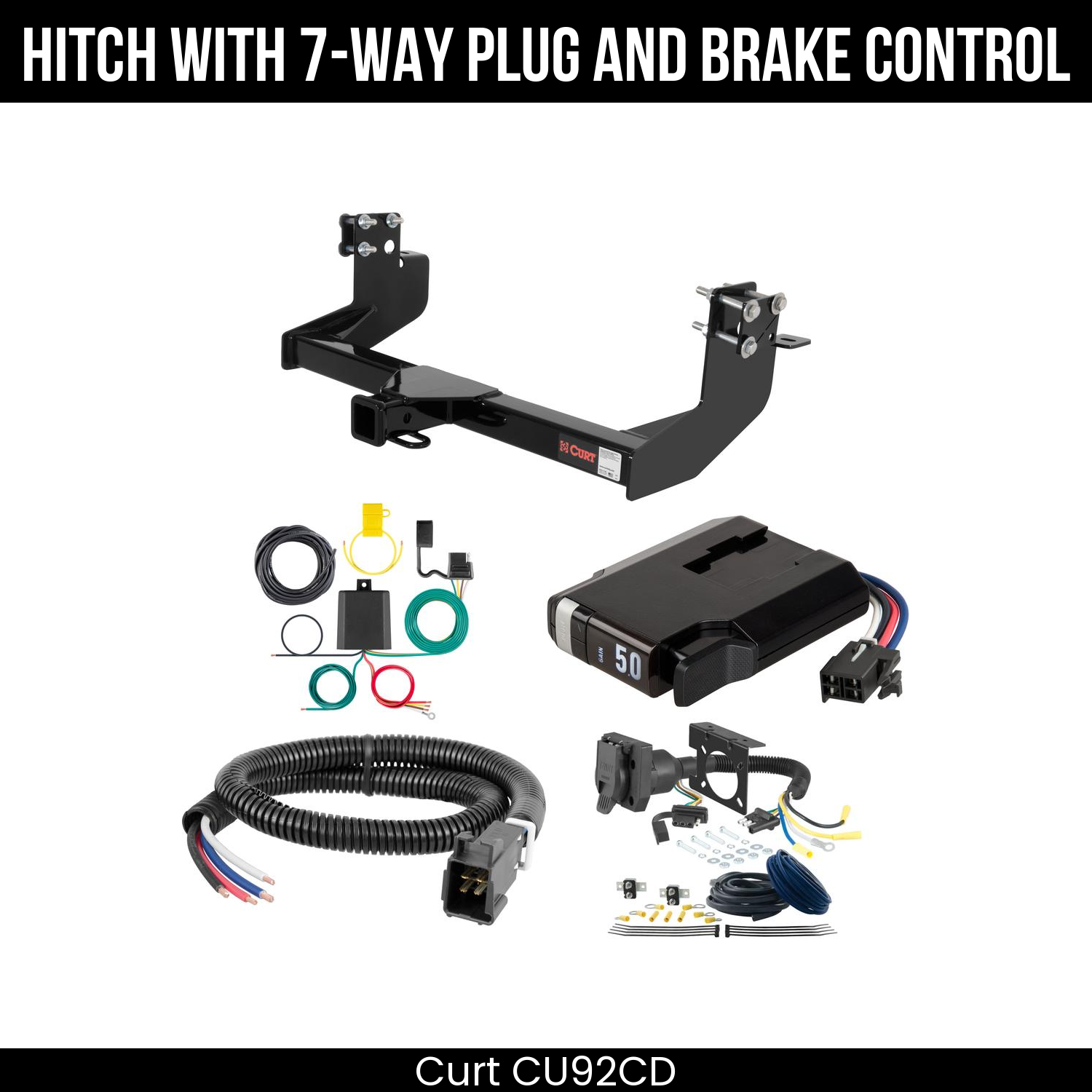 Trailer Hitch , 7-Way , TriFlex NEXT Brake Control