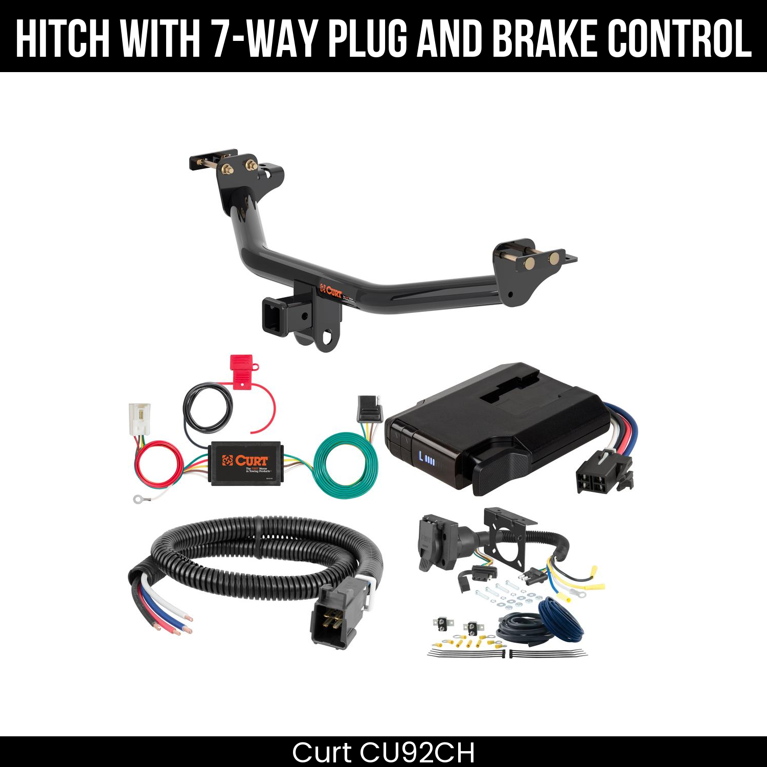 Trailer Hitch , 7-Way , Venturer Brake Control