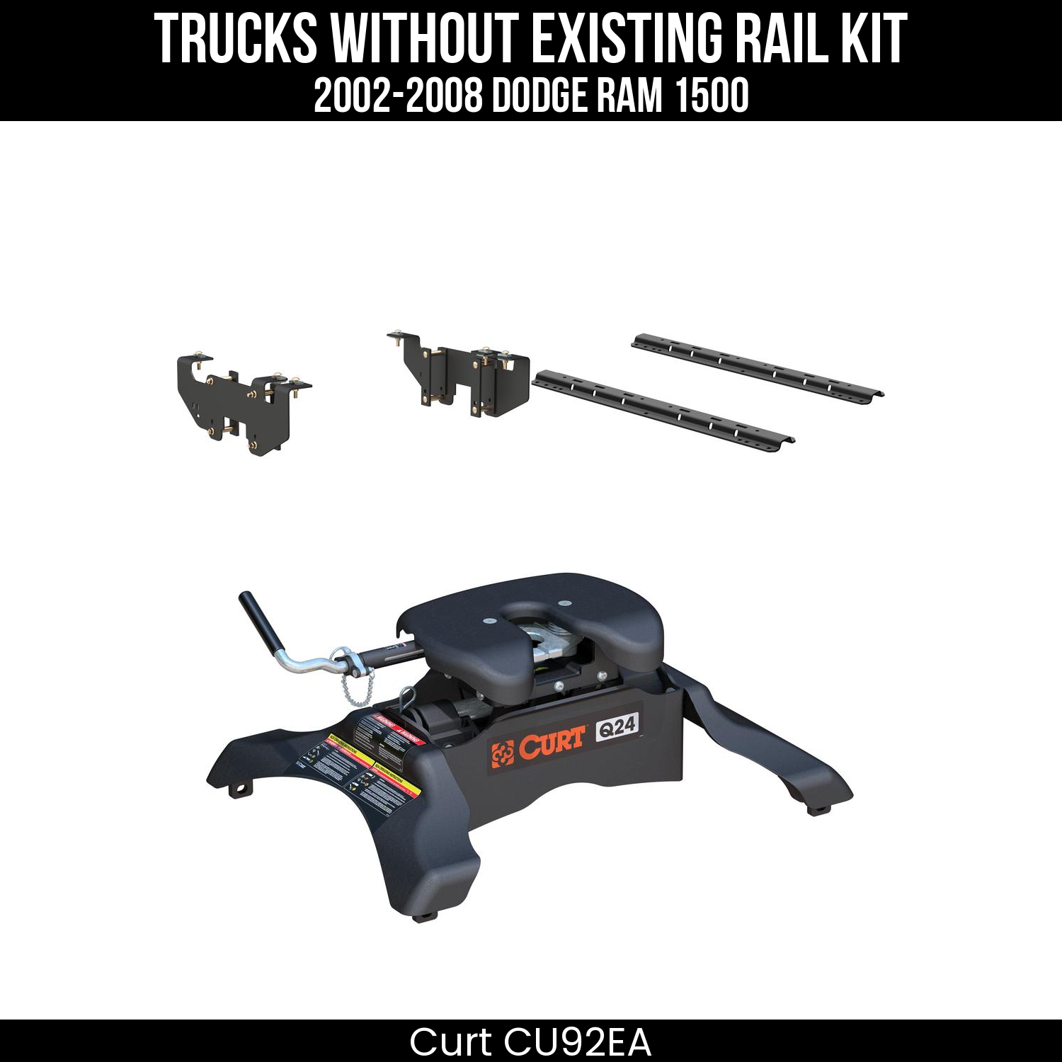 Custom 5th Wheel Brackets,Universal 5th Wheel Base Rails,Q24 5th Wheel Hitch Head