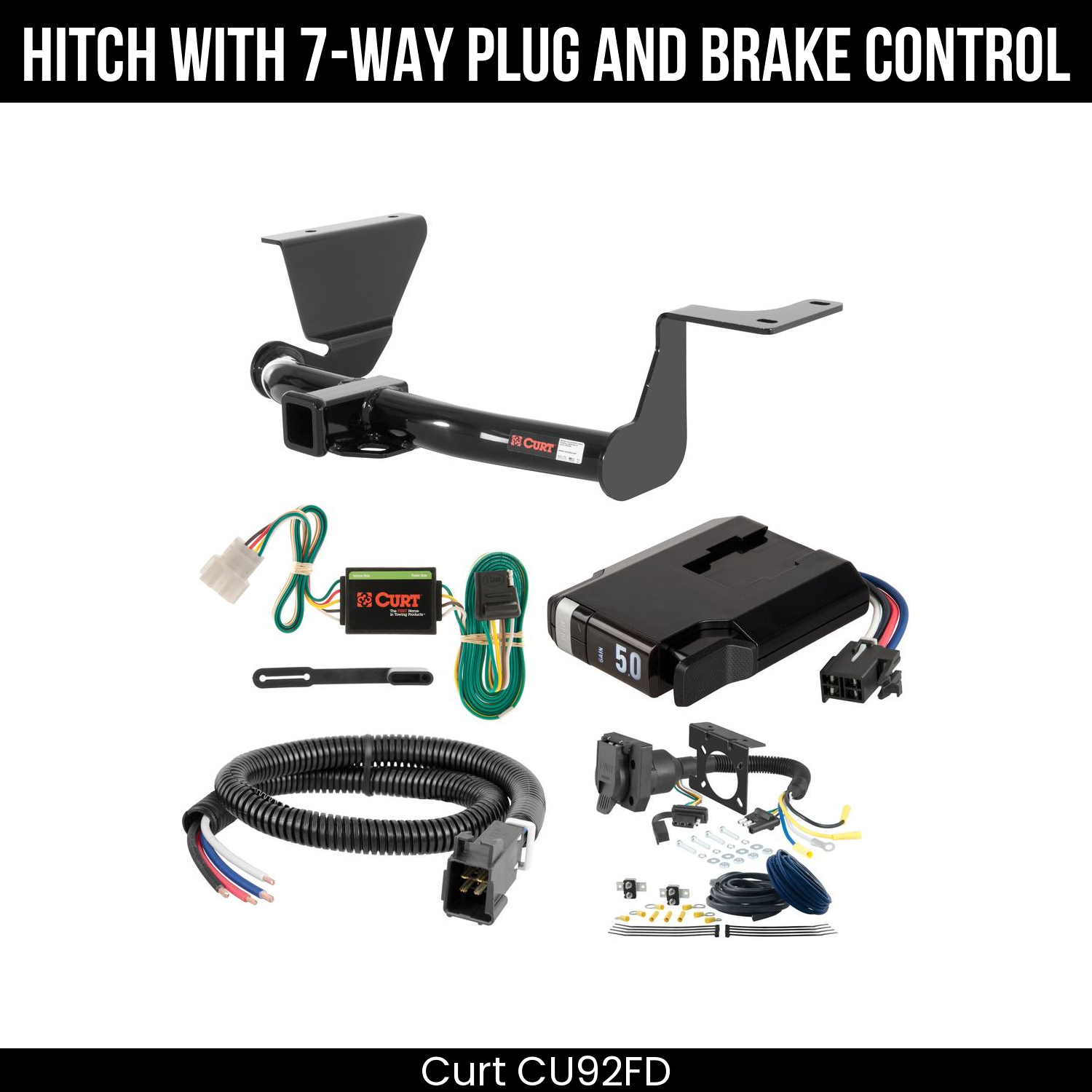 Trailer Hitch , 7-Way , TriFlex NEXT Brake Control