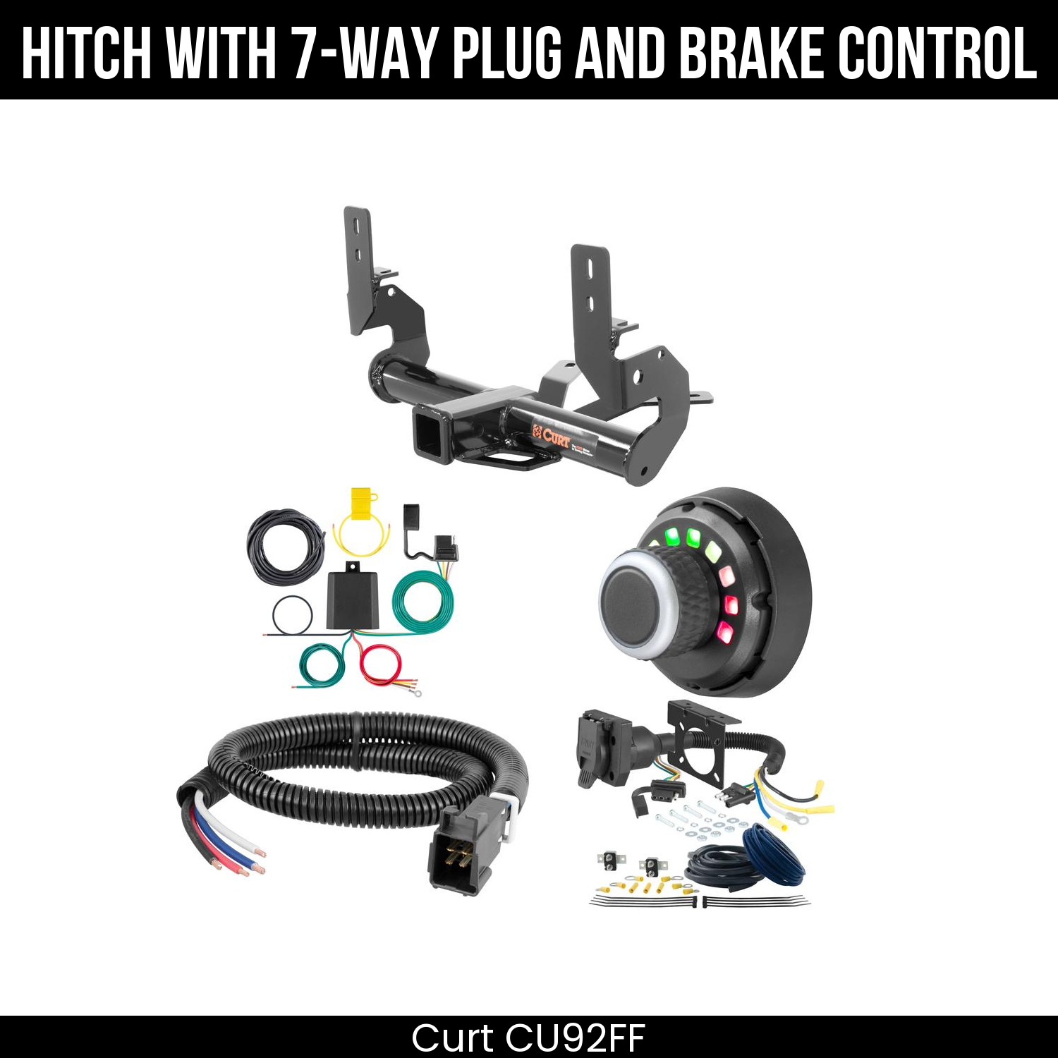 Trailer Hitch , 7-Way , Spectrum Brake Control