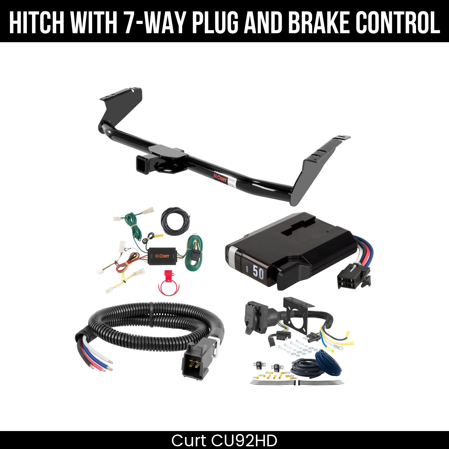 Trailer Hitch , 7-Way , TriFlex NEXT Brake Control
