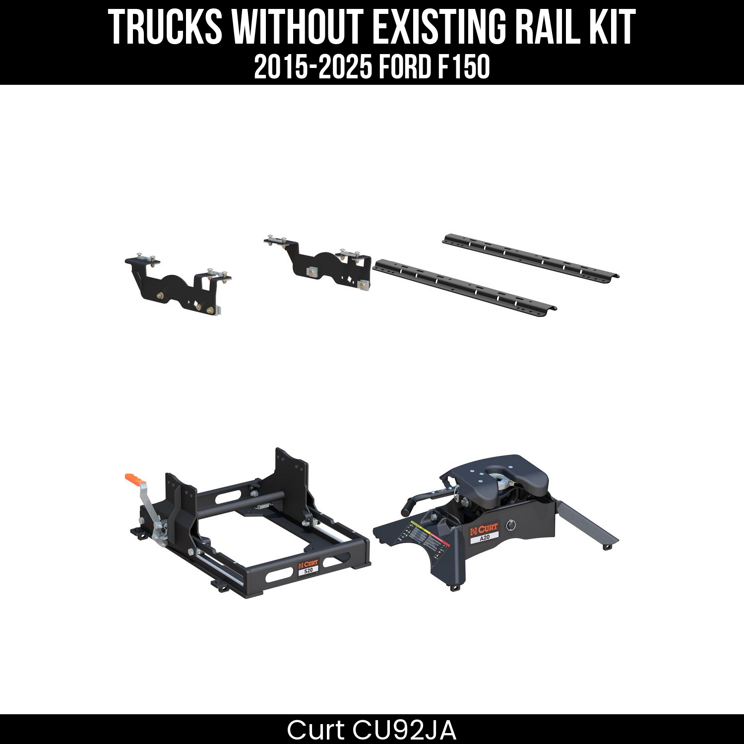 Custom 5th Wheel Brackets,Universal 5th Wheel Base Rails,S20 5th Wheel Slider 20K,A20 5th Wheel Hitch Head,Replacement 5th Wheel Legs
