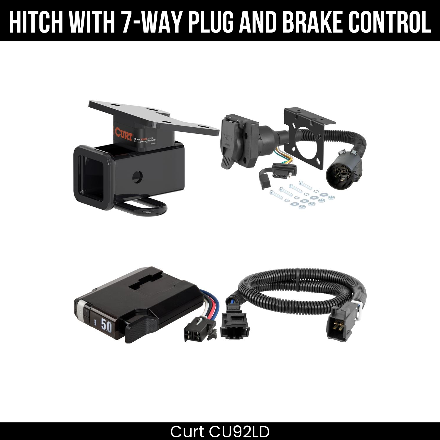 Trailer Hitch , 7-Way , TriFlex NEXT Brake Control