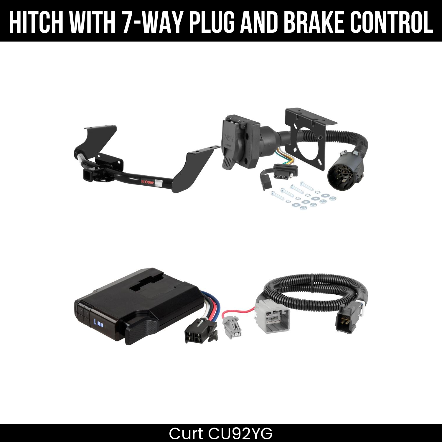 Trailer Hitch , 7-Way , Venturer Brake Control