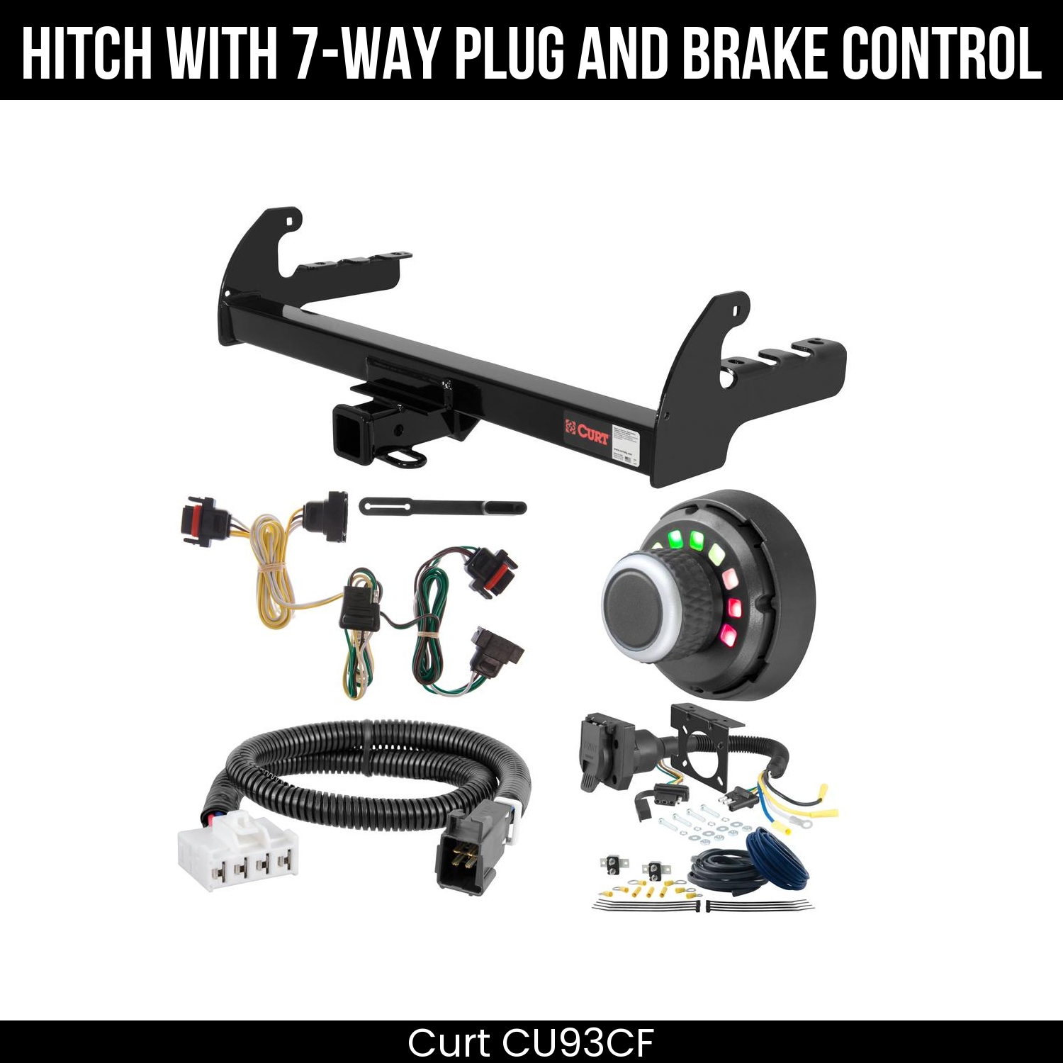 Trailer Hitch , 7-Way , Spectrum Brake Control
