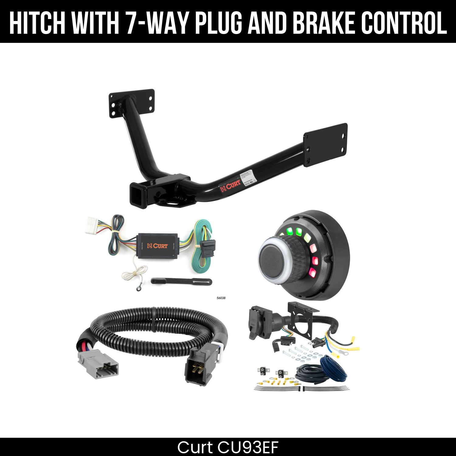 Trailer Hitch , 7-Way , Spectrum Brake Control