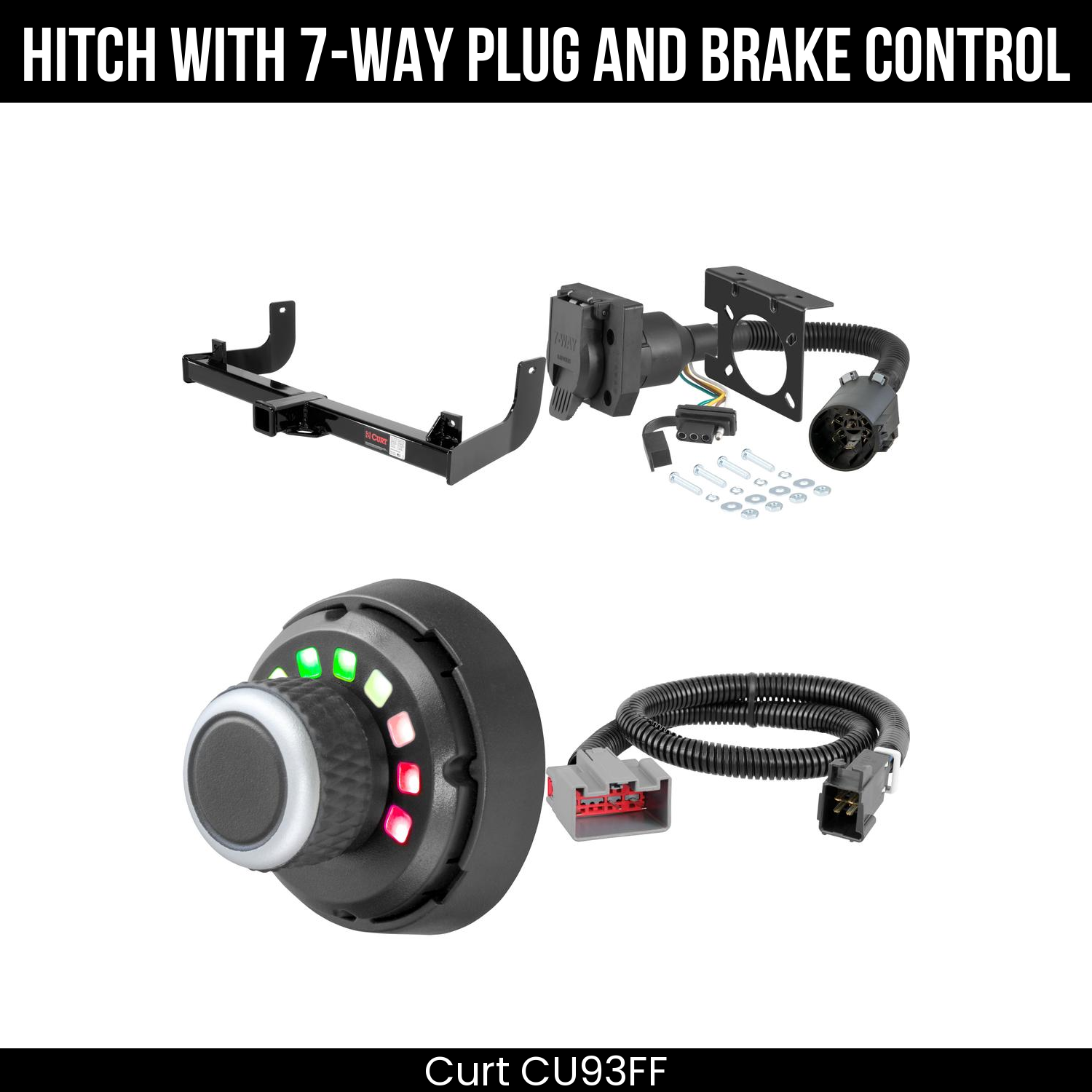Trailer Hitch , 7-Way , Spectrum Brake Control
