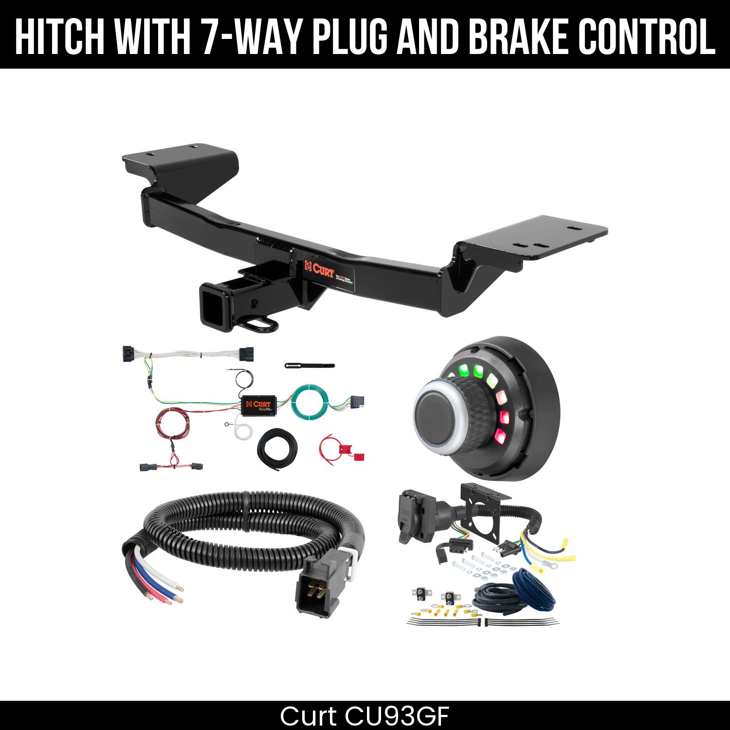 Trailer Hitch , 7-Way , Spectrum Brake Control