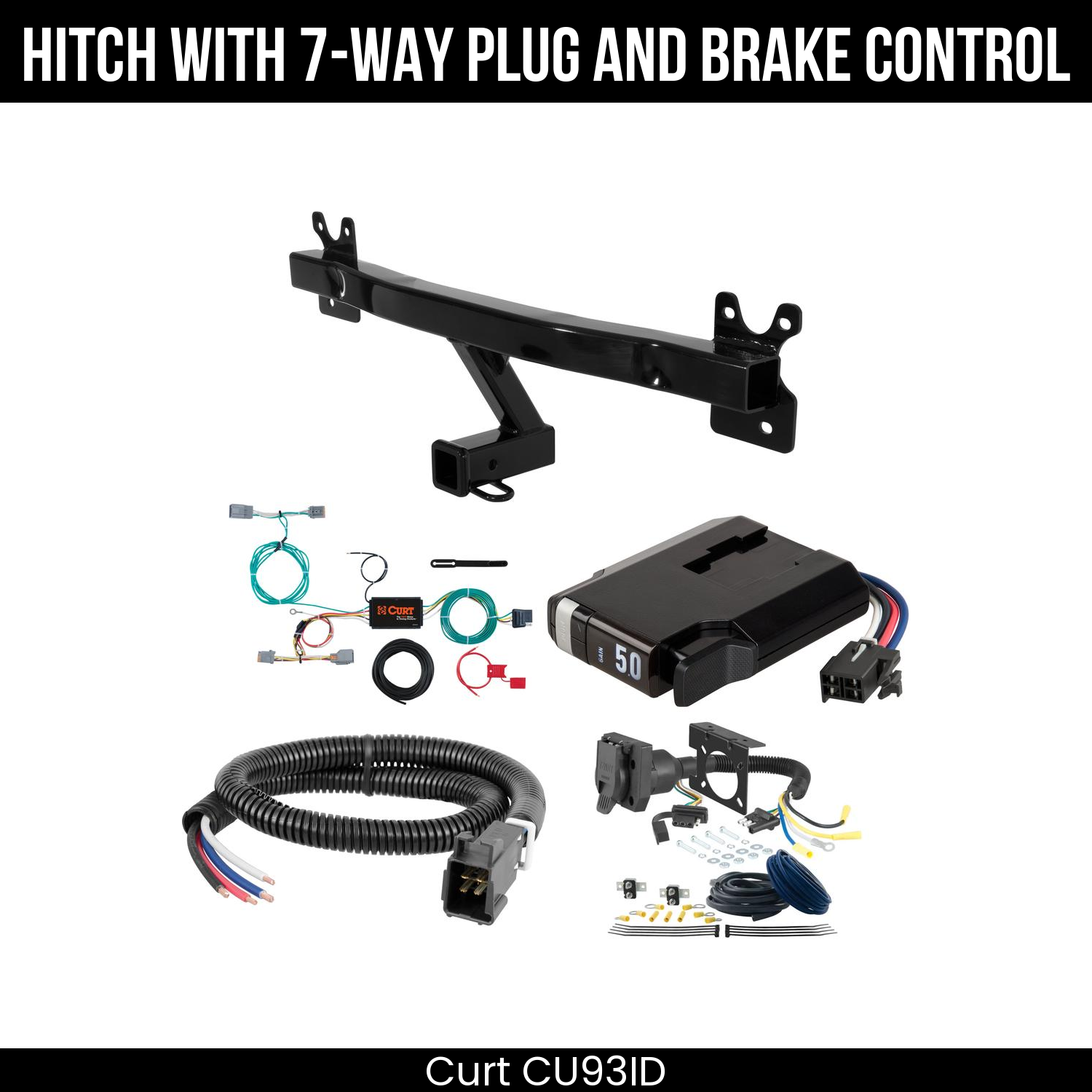 Trailer Hitch , 7-Way , TriFlex NEXT Brake Control