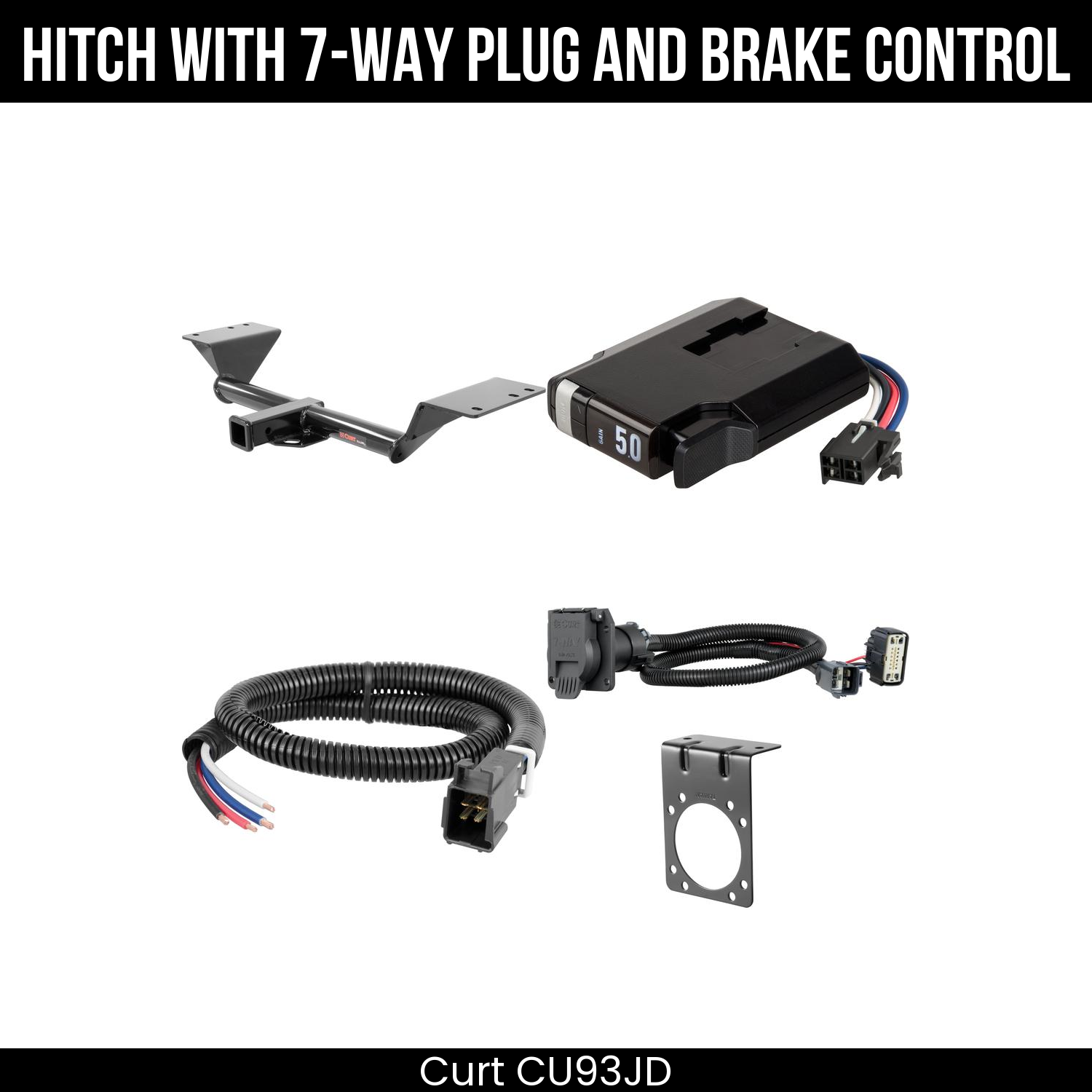 Trailer Hitch , 7-Way , TriFlex NEXT Brake Control