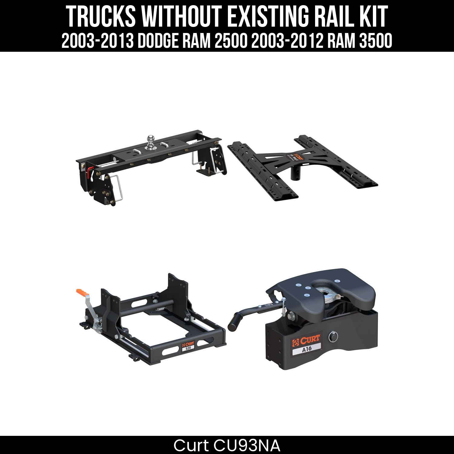 Double Lock EZr Gooseneck Hitch,Double Lock EZr Gooseneck Install Brackets,X5 Gooseneck-5th Wheel Adapter,S20 5th Wheel Slider 20K,A16 5th Wheel Hitch Head
