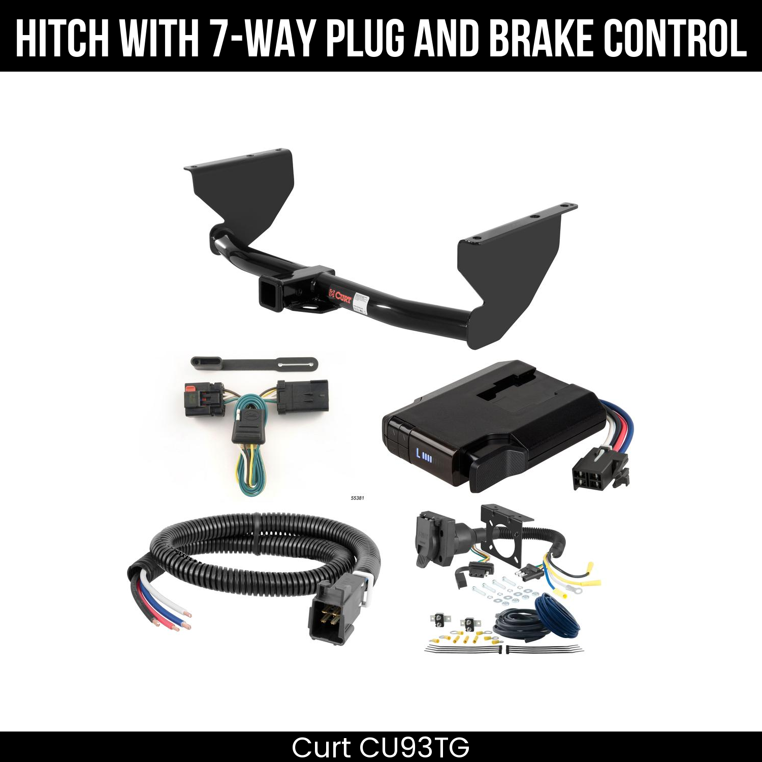 Trailer Hitch , 7-Way , Venturer Brake Control