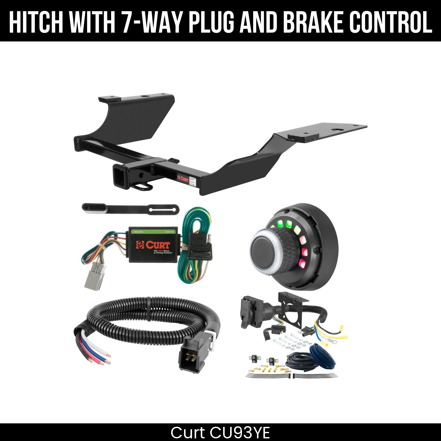 Trailer Hitch , 7-Way , Spectrum Brake Control