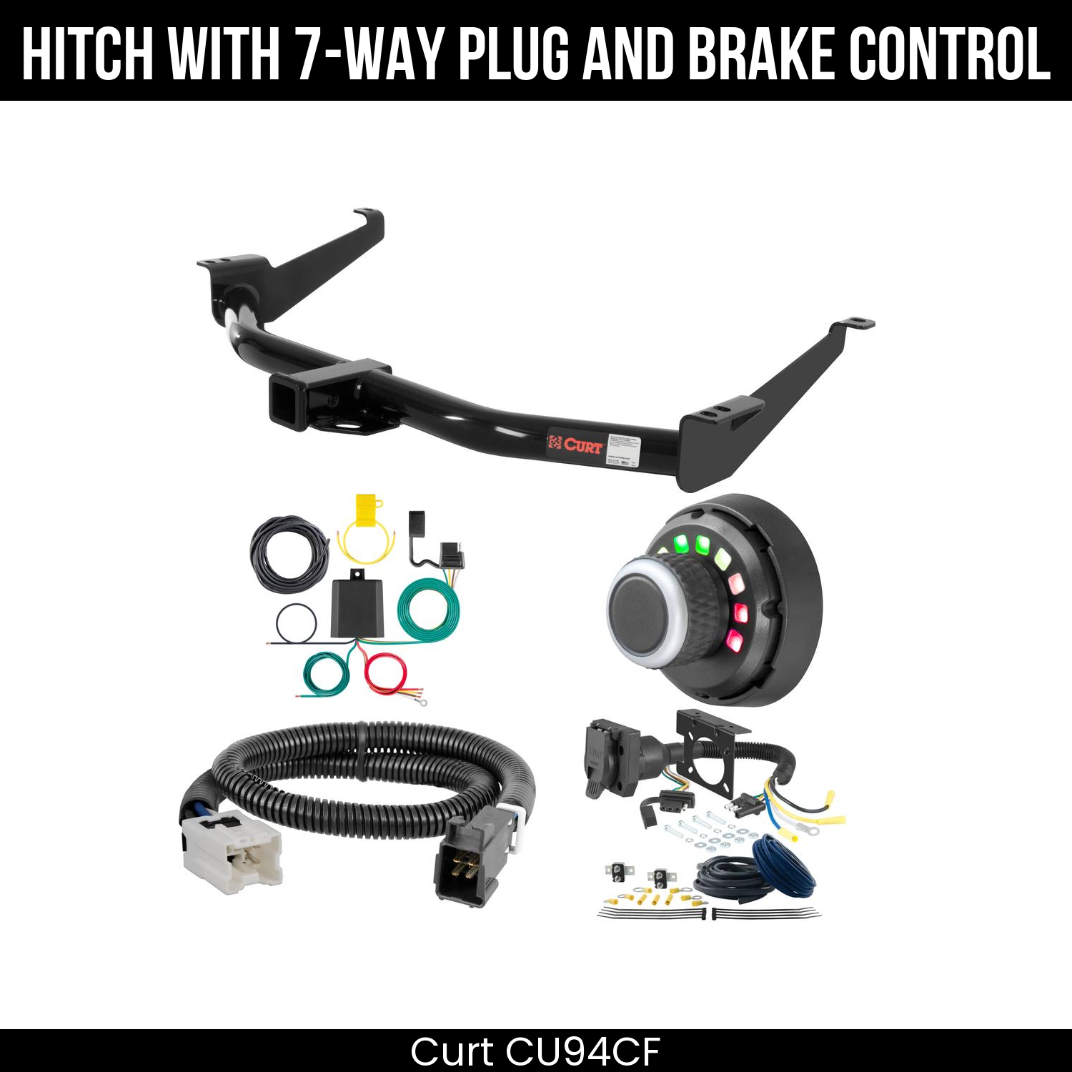Trailer Hitch , 7-Way , Spectrum Brake Control
