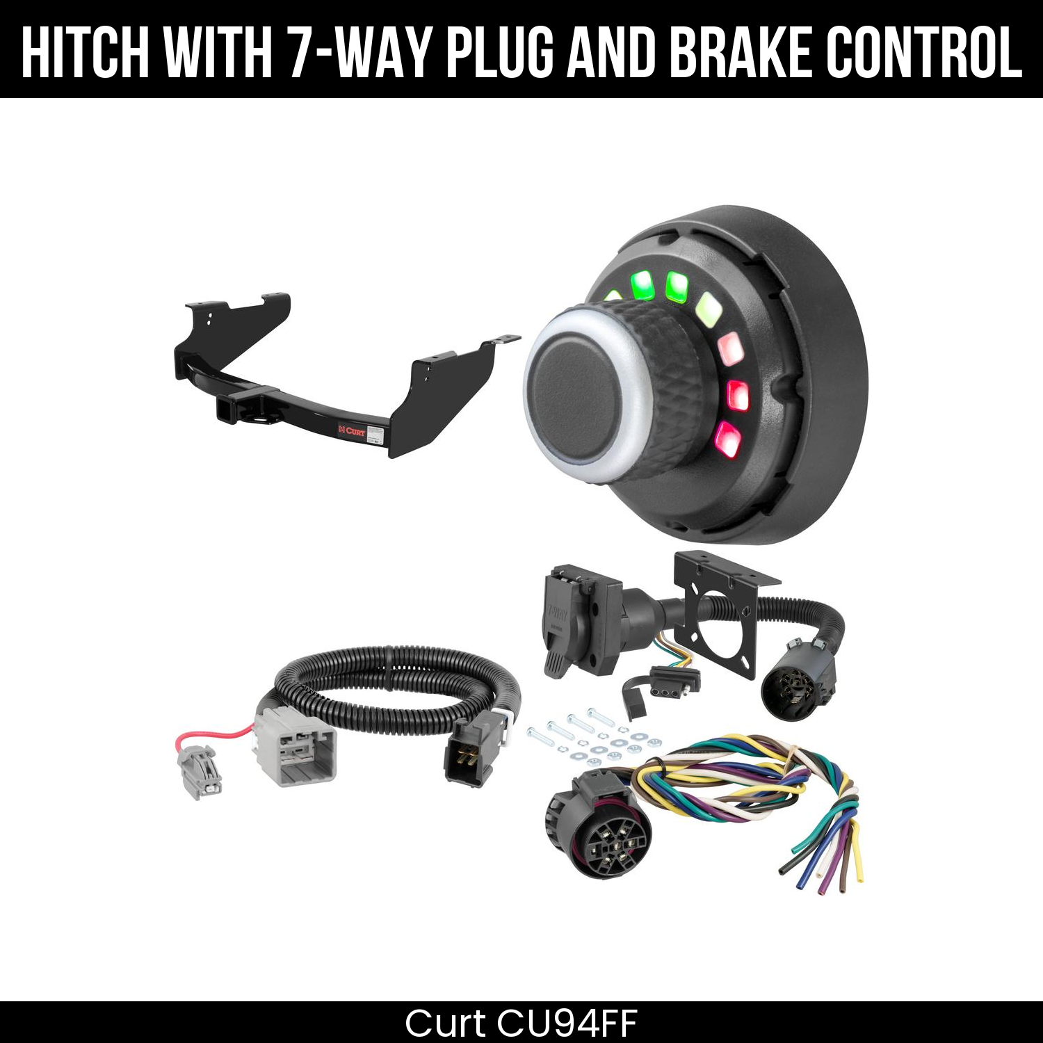 Trailer Hitch , 7-Way , Spectrum Brake Control