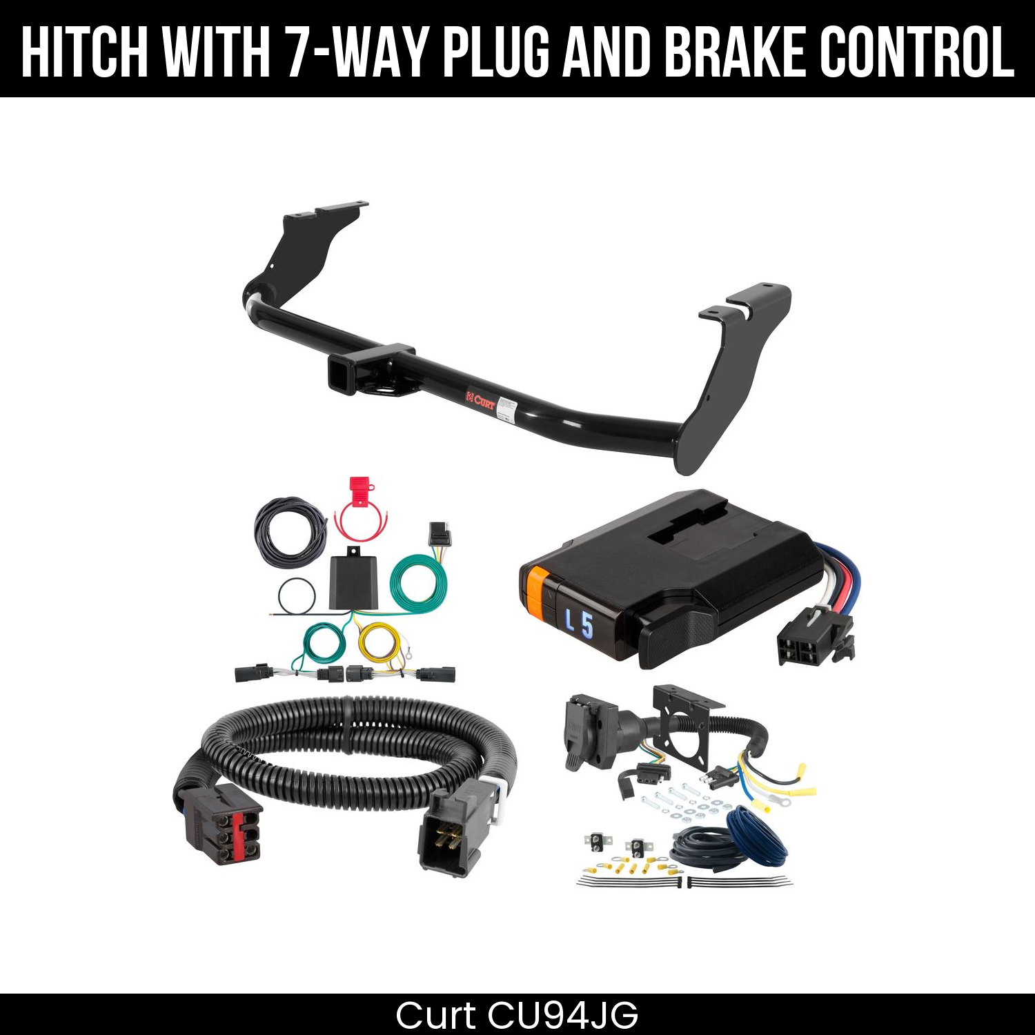 Trailer Hitch , 7-Way , Discovery Next Brake Control