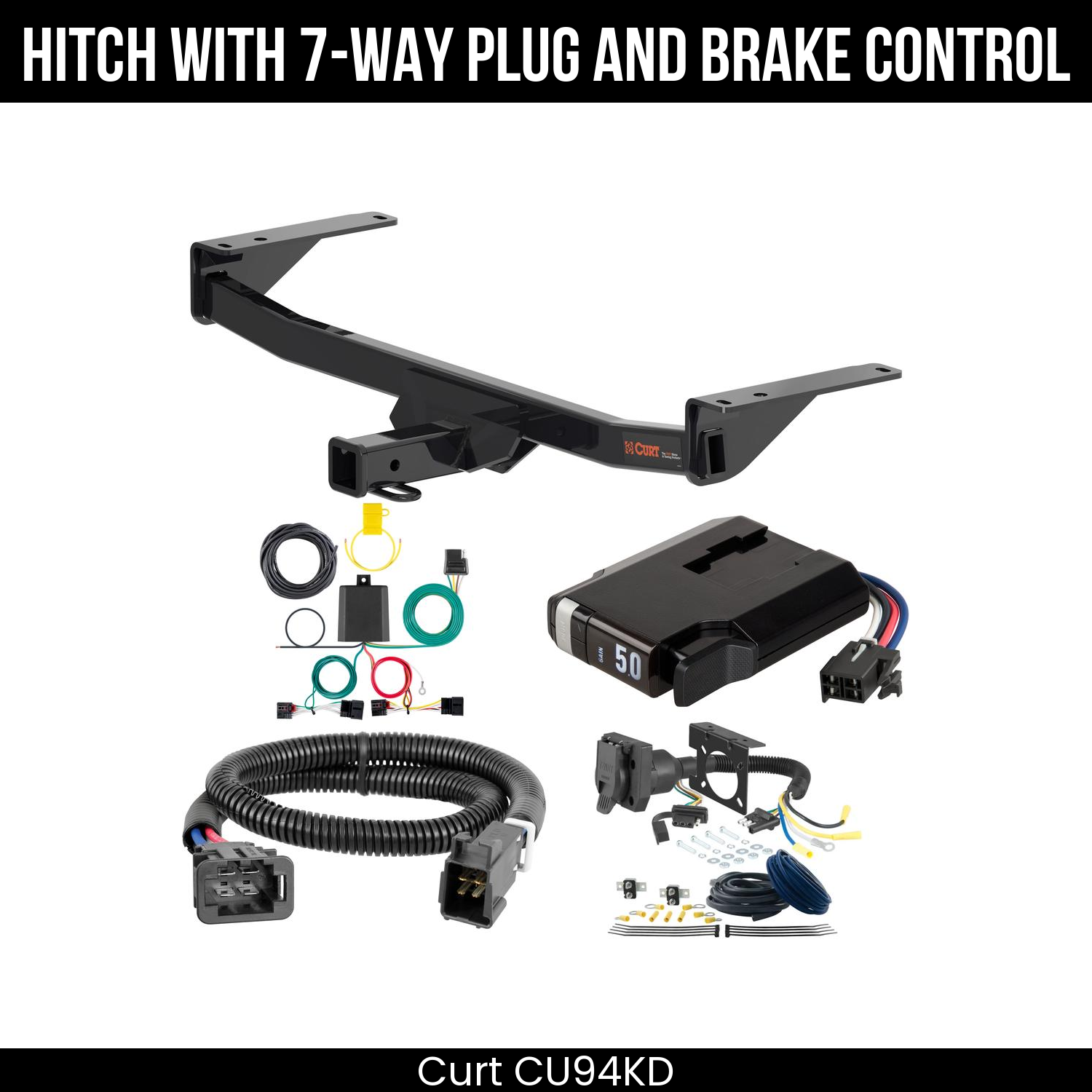 Trailer Hitch , 7-Way , TriFlex NEXT Brake Control