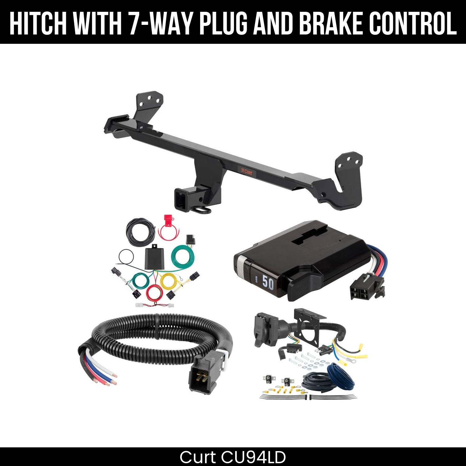 Trailer Hitch , 7-Way , TriFlex NEXT Brake Control