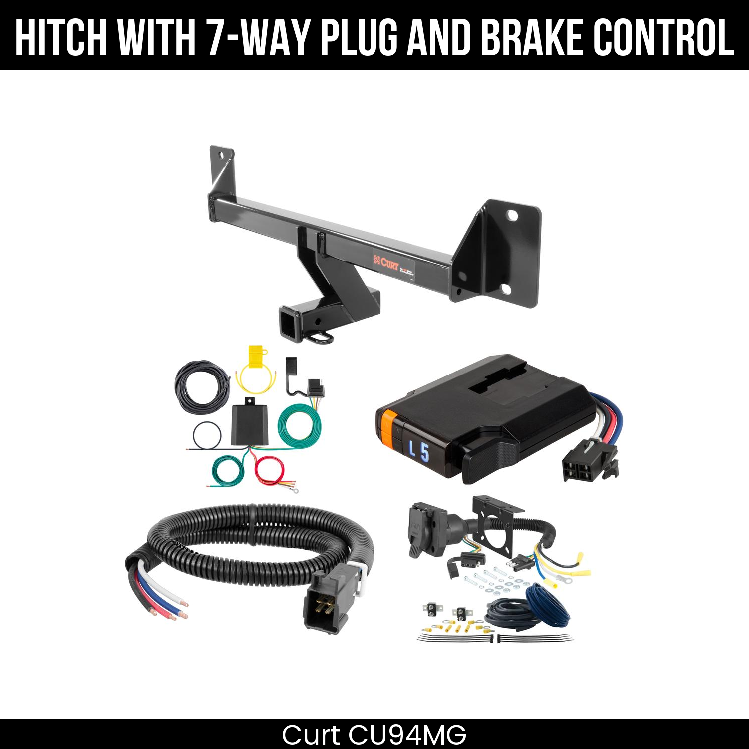 Trailer Hitch , 7-Way , Discovery Next Brake Control